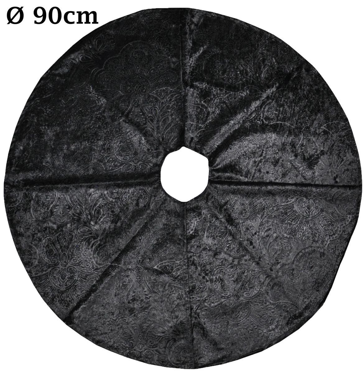 JACK Weihnachtsbaumdecke Kuschlige Christbaumdecke Rund Ø 90cm Weihnachtsba günstig online kaufen