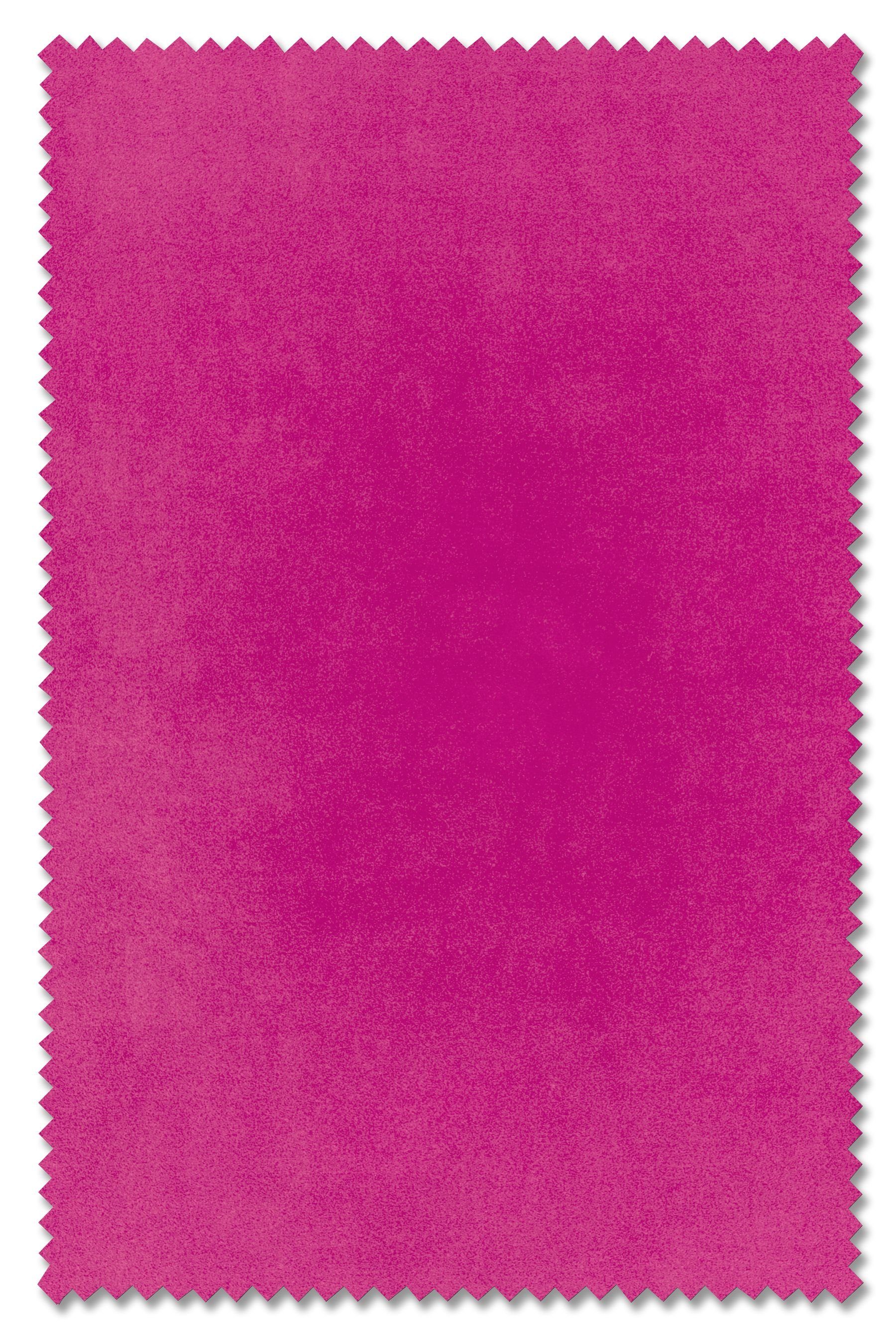 Vorhang Gefütterte (2 aus Pink Mattsamt, Next, Bright St) Ösenvorhänge