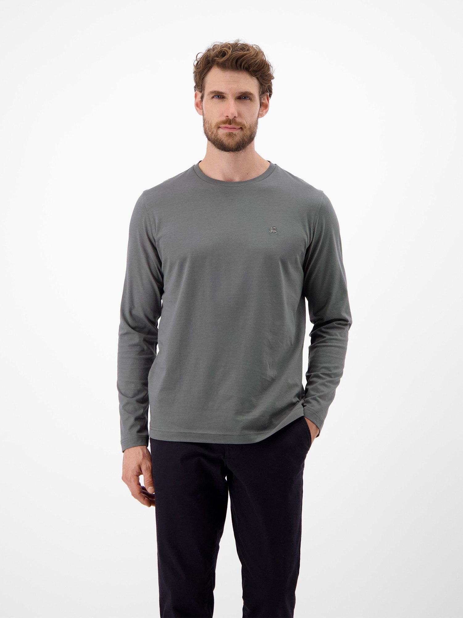 LERROS Longsweatshirt LERROS Basic-Longsleeve günstig online kaufen