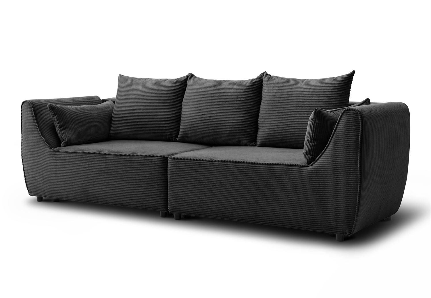 Lookway Sofa ASPEN 2-Sitzer mit Schlaffunktion, mit Bett funktion und Bettkasten