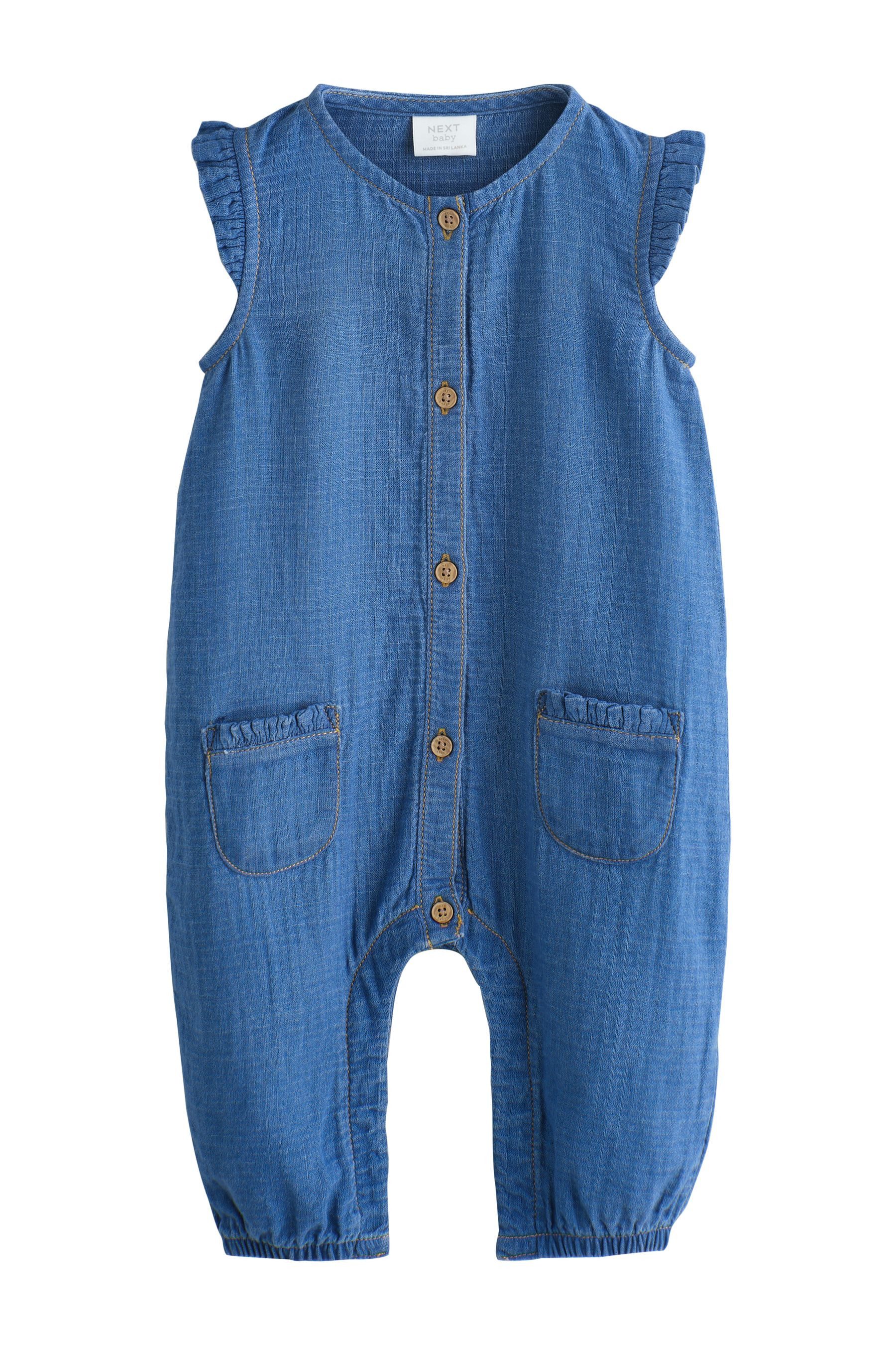 Next Strampler Babystrampler mit langem Bein (1-tlg)