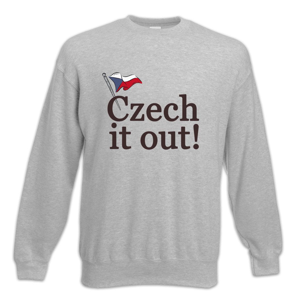 Urban Backwoods Sweatshirt Czech It Out Sweatshirt Tschechoslowakei Tschechisch Holiday Check (1-tlg) Prag Roadtrip Road Trip