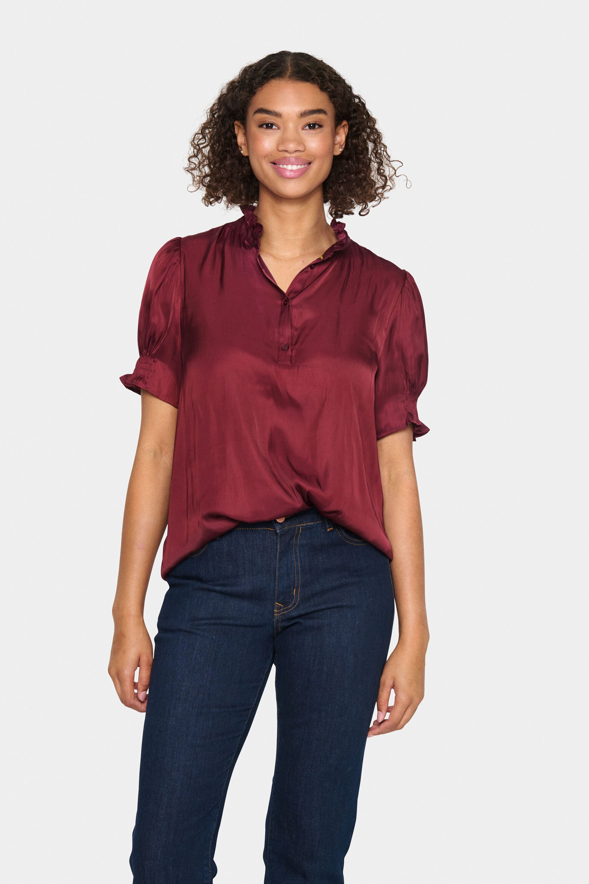 Saint Tropez Langarmhemd Langarm - Hemd VeeniSZ günstig online kaufen