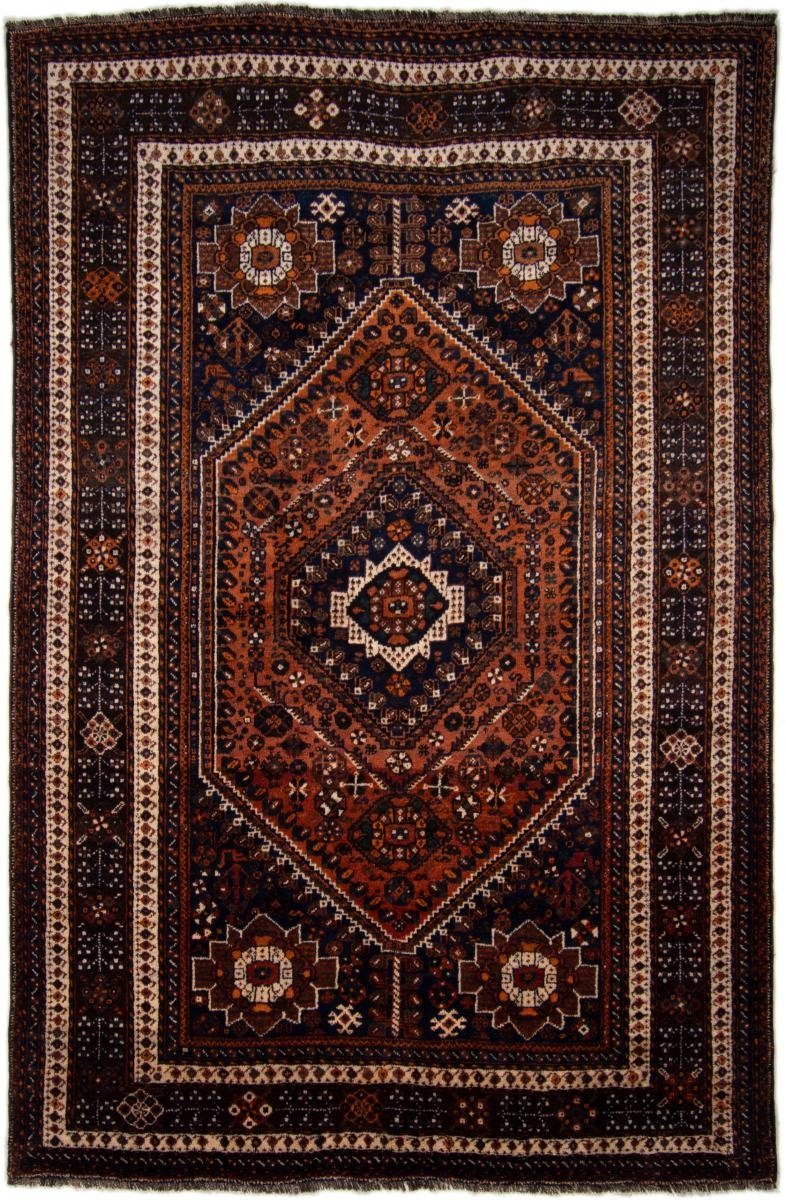 Orientteppich Ghashghai 236x356 Handgeknüpfter Orientteppich / Perserteppich, Nain Trading, rechteckig, Höhe: 12 mm