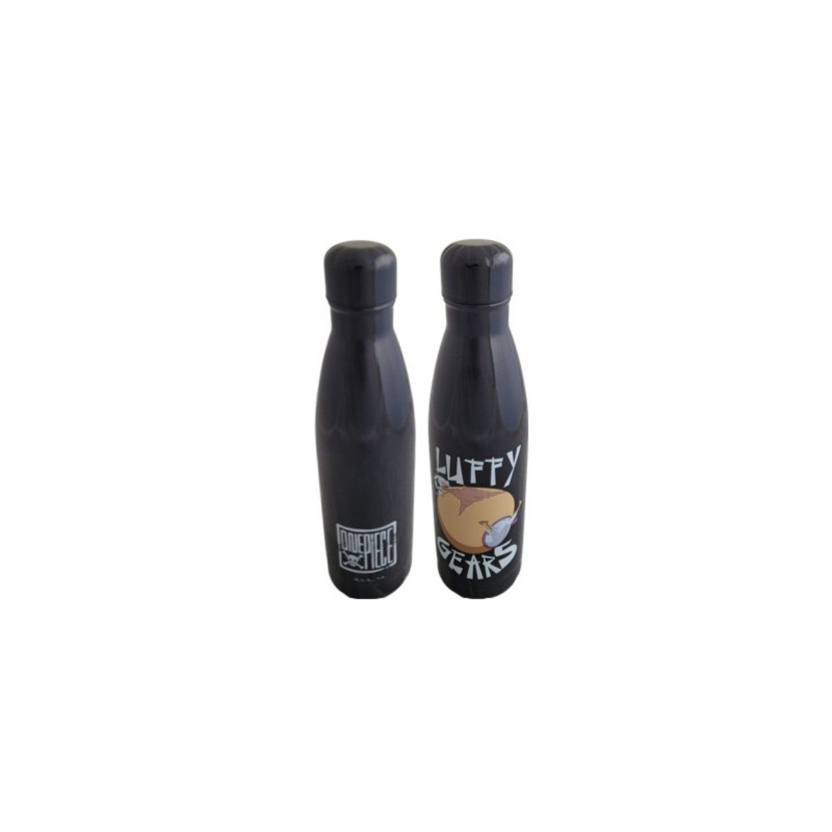 One Piece Thermoflasche Geschenkset Trinkflasche mit Manga Schutzhülle und Lesezeichen