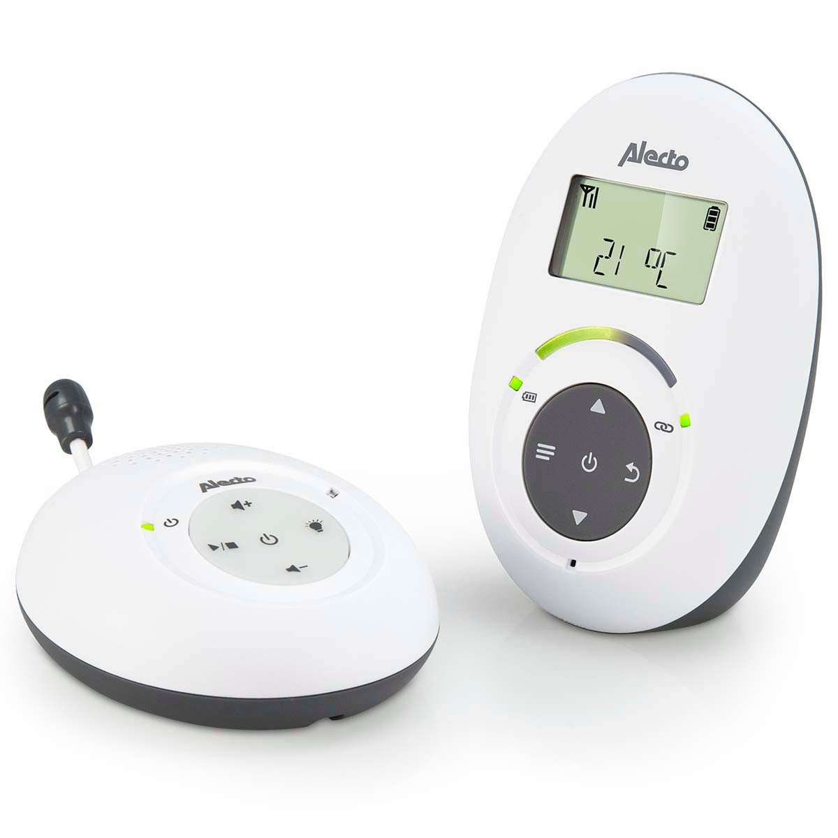 Alecto Video-Babyphone DBX-115, 1-tlg., DECT-Technik, störungsfreie Verbindung, umweltfreundlicher ECO-Modus