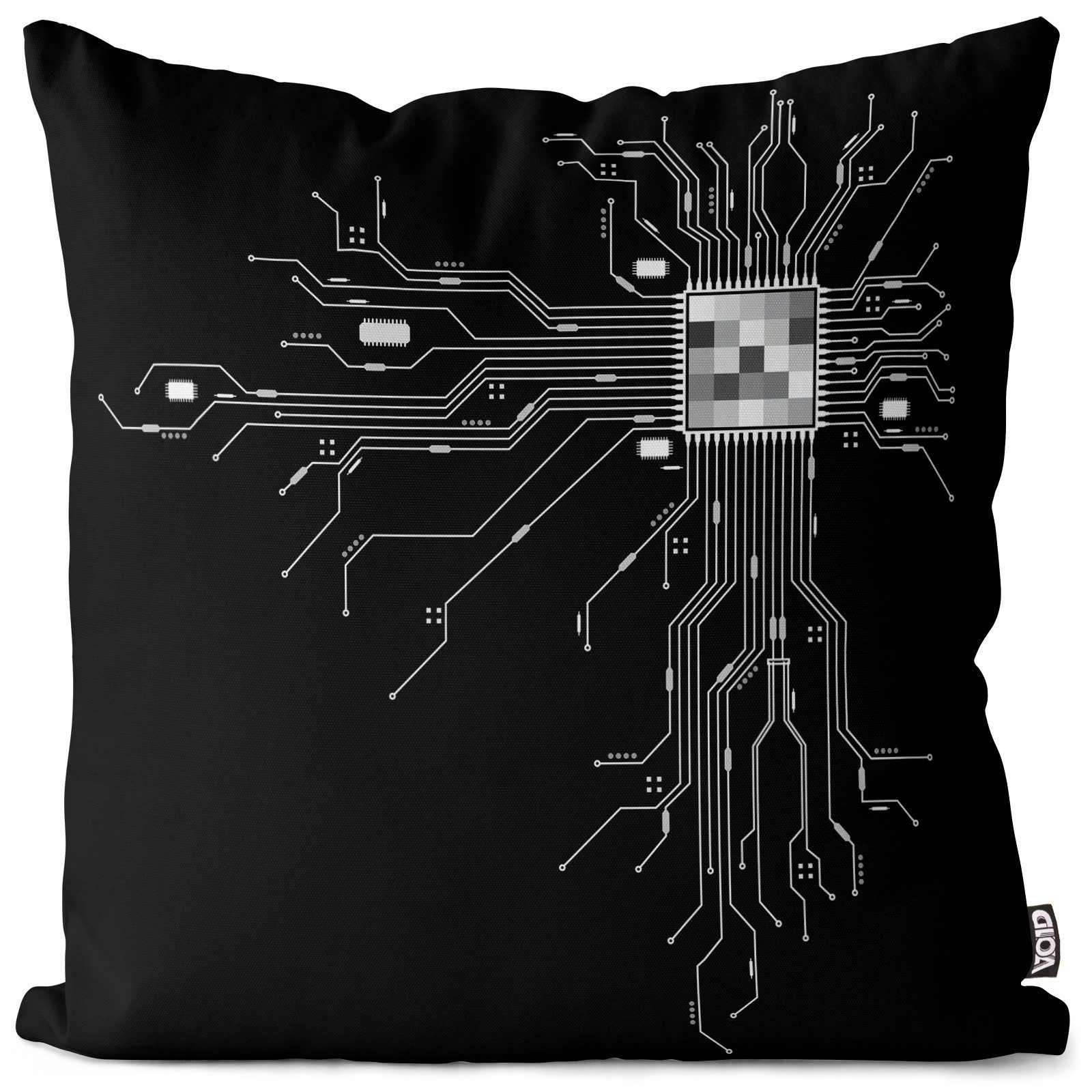 VOID Kissenbezug, Cyborg Computer Outdoor Indoor gamer konsole speicher