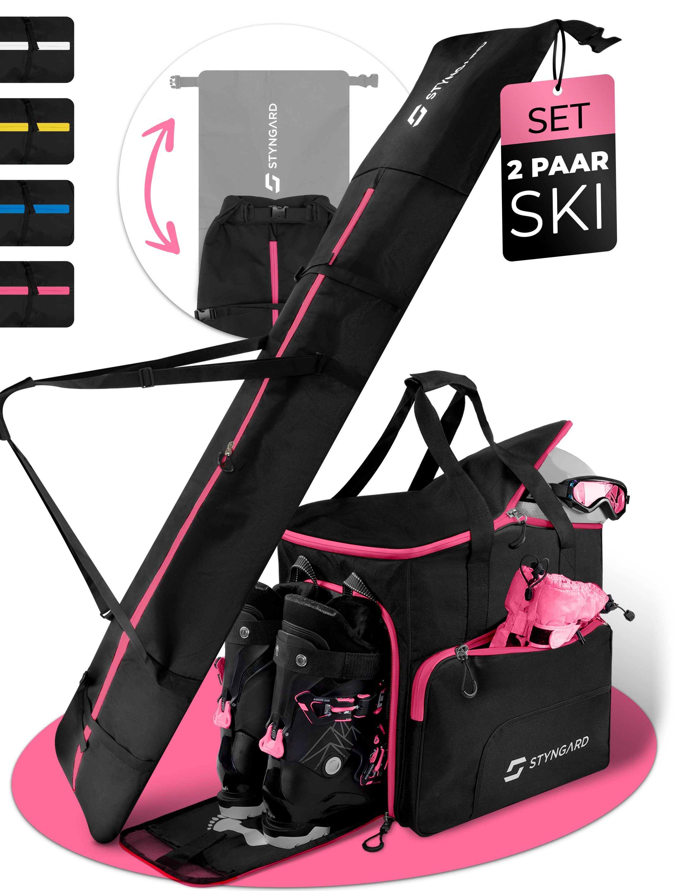 Styngard Skitasche Skitasche Skischuhtasche Set Salzburg