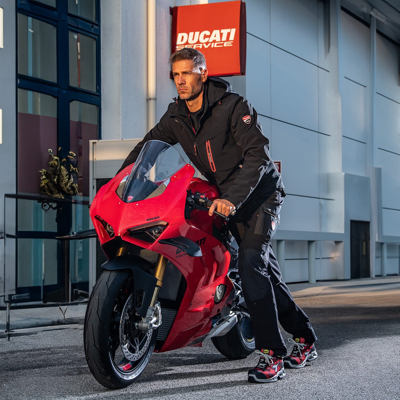 Utility Diadora Pilotenjacke Ducati Softshelljacke