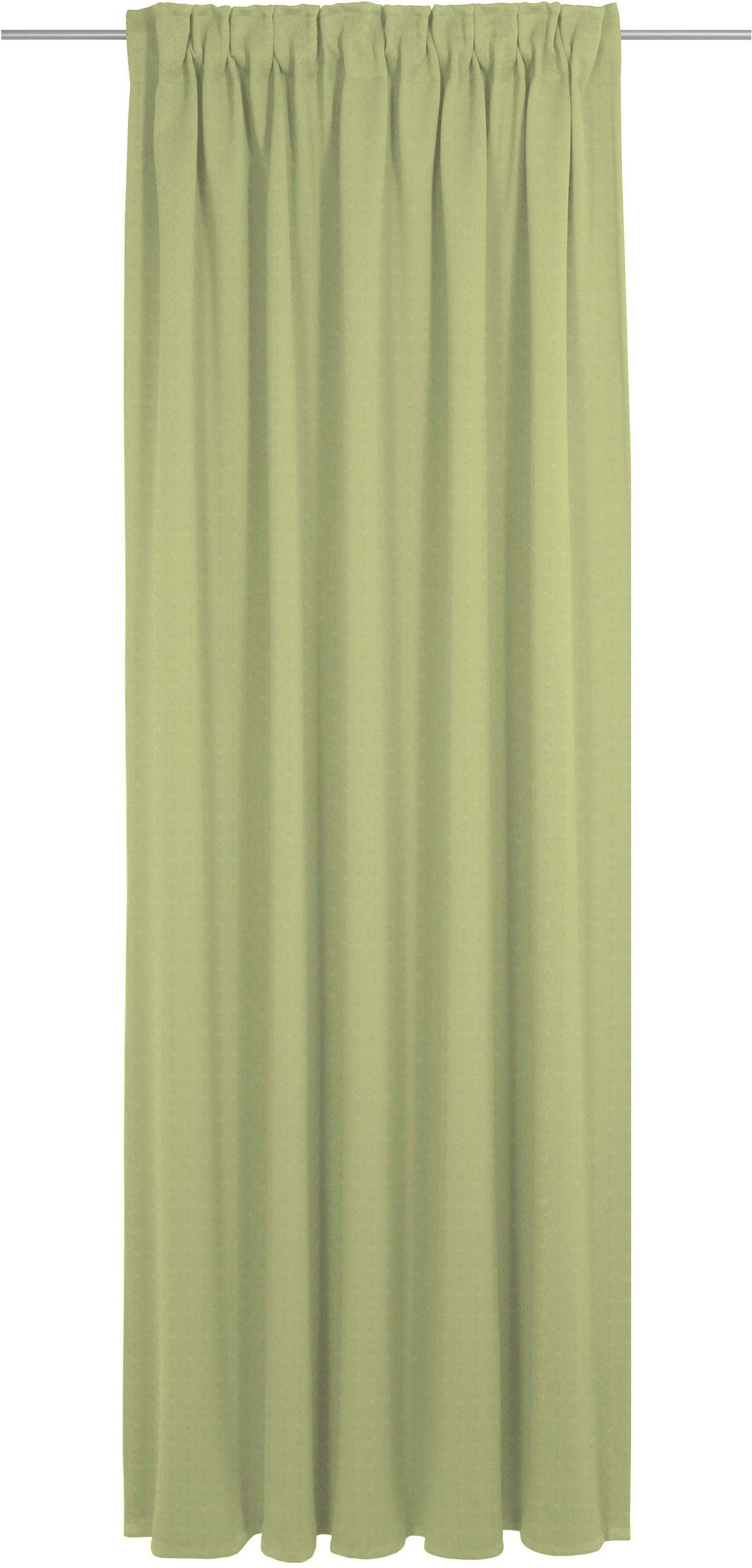 Vorhang Uni Collection, Wirth, Multifunktionsband (1 St), blickdicht, nach Maß grün