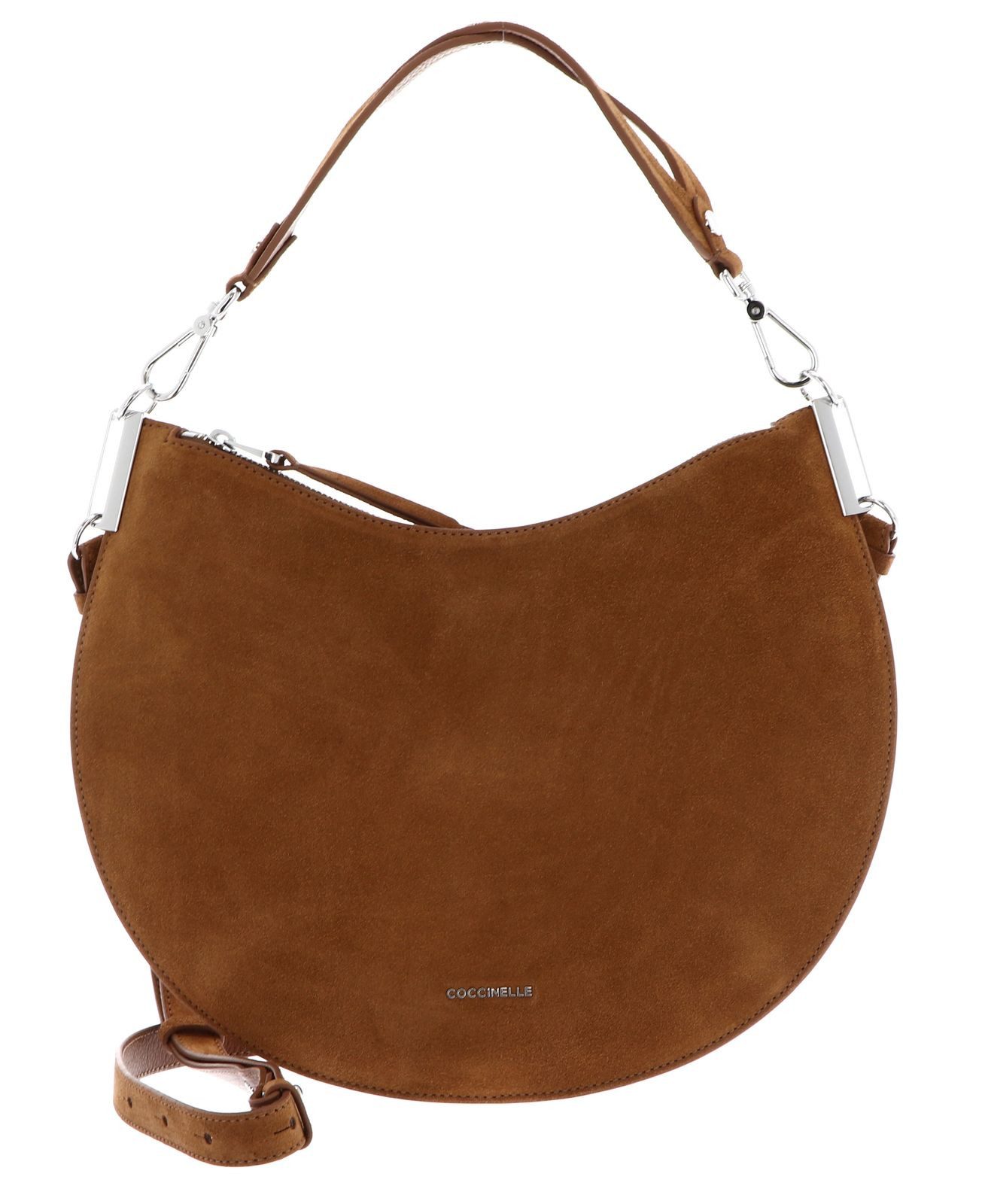 Schultertasche Handbag Suede Leather