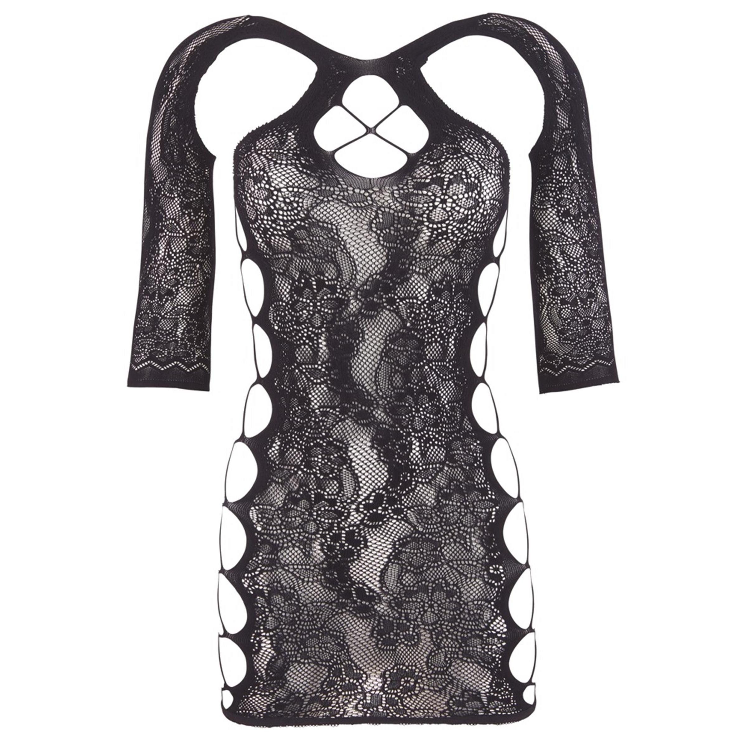 Mandy Mystery Lingerie Netzkleid Mandy Mystery lingerie - Kleid mit Arm S - L