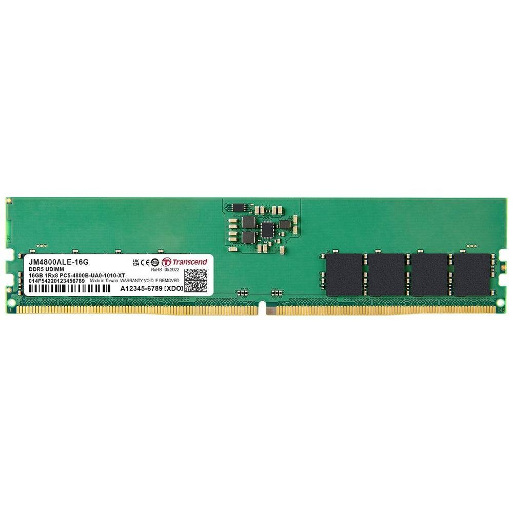 Transcend 16GB JM DDR5 4800 JM4800ALE-16G PC-Arbeitsspeicher