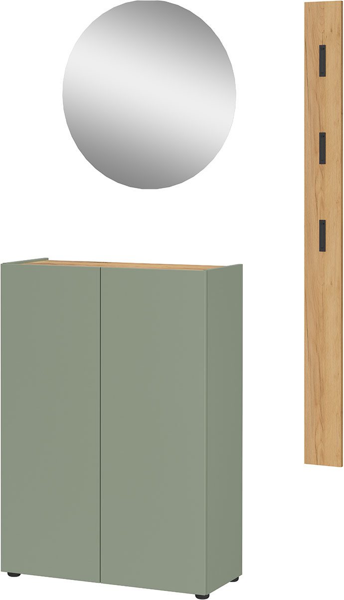GERMANIA Garderoben-Set GW-Alviano, (3-St), mit rundem günstig online kaufen