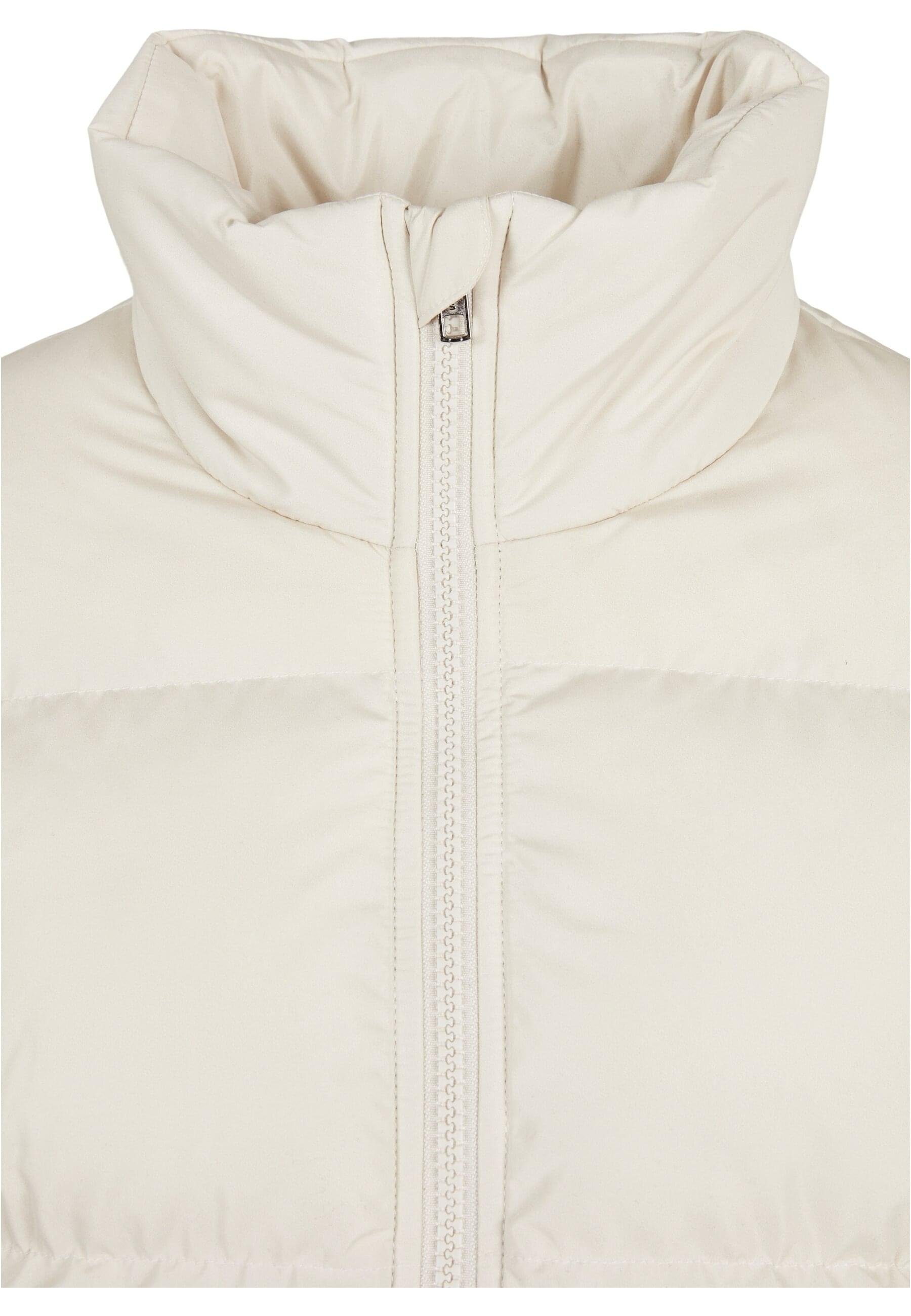 Jacket Winterjacke CLASSICS Short Ladies URBAN (1-St) Damen Puffer whitesand Peached