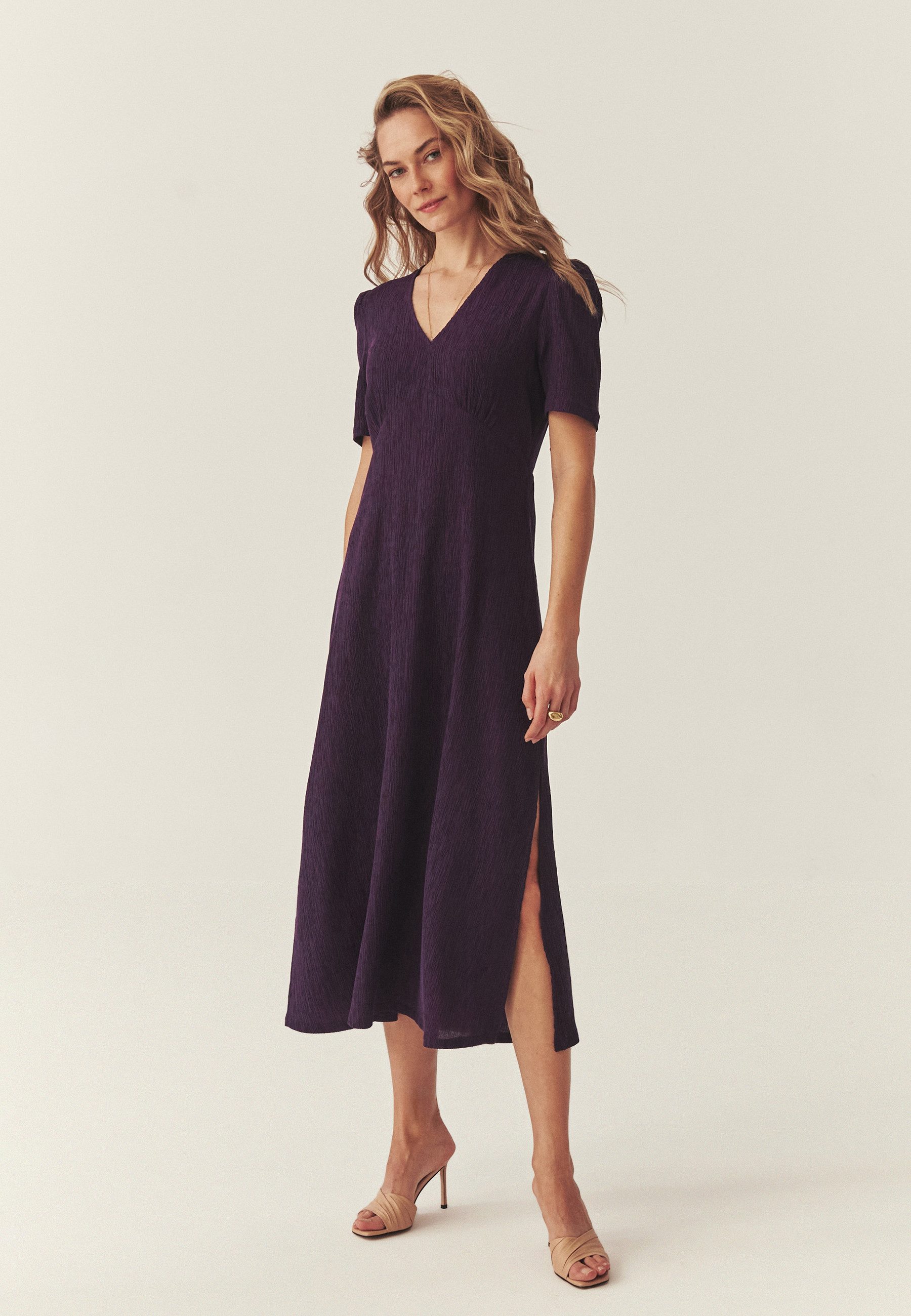 TATUUM Midikleid Crinkle Midi Kleid - Matabi