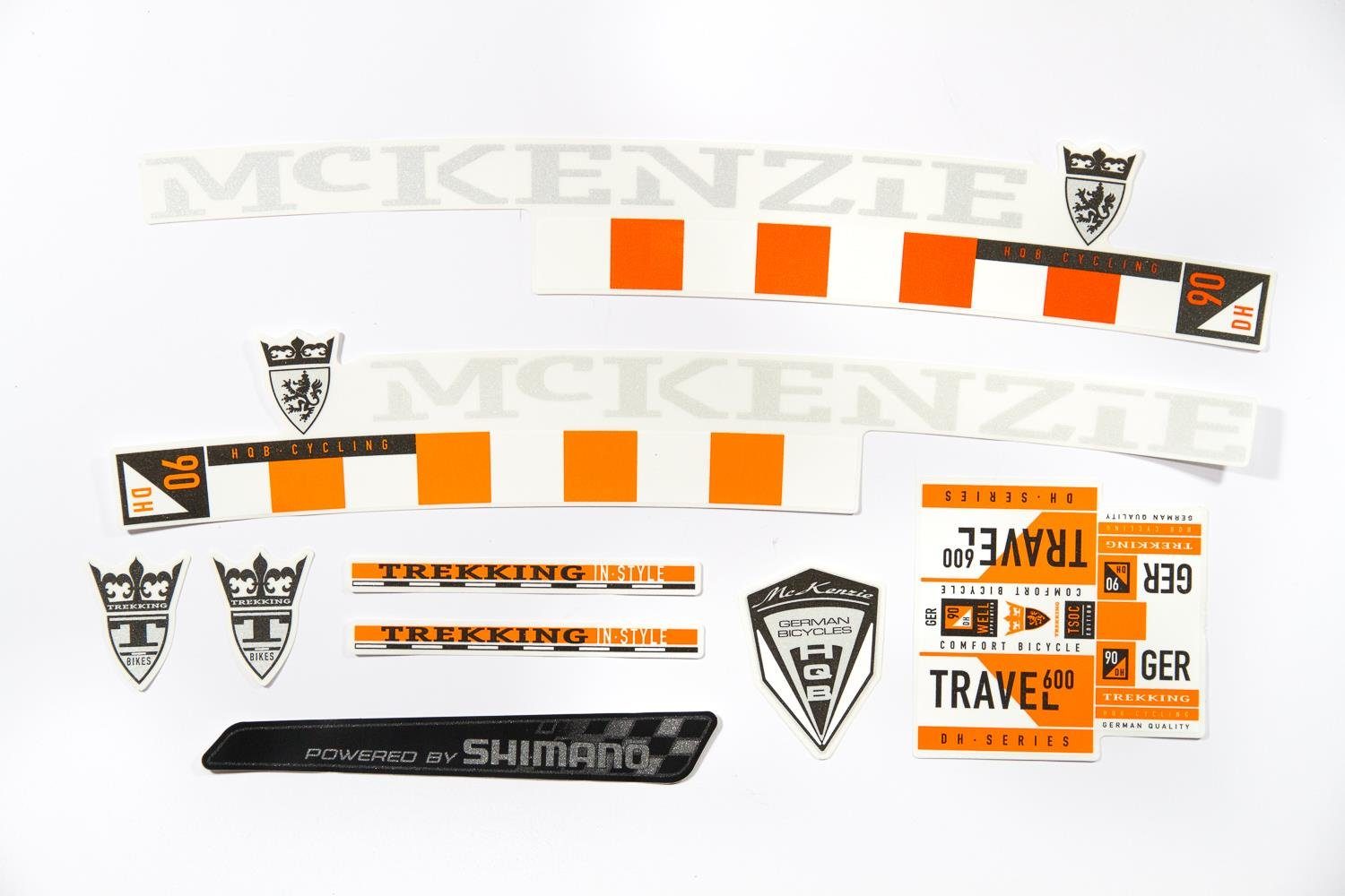 Fahrradrahmen Fahrrad DEKOR Satz Aufkleber Rahmen frame Decal Sticker MC KENZIE