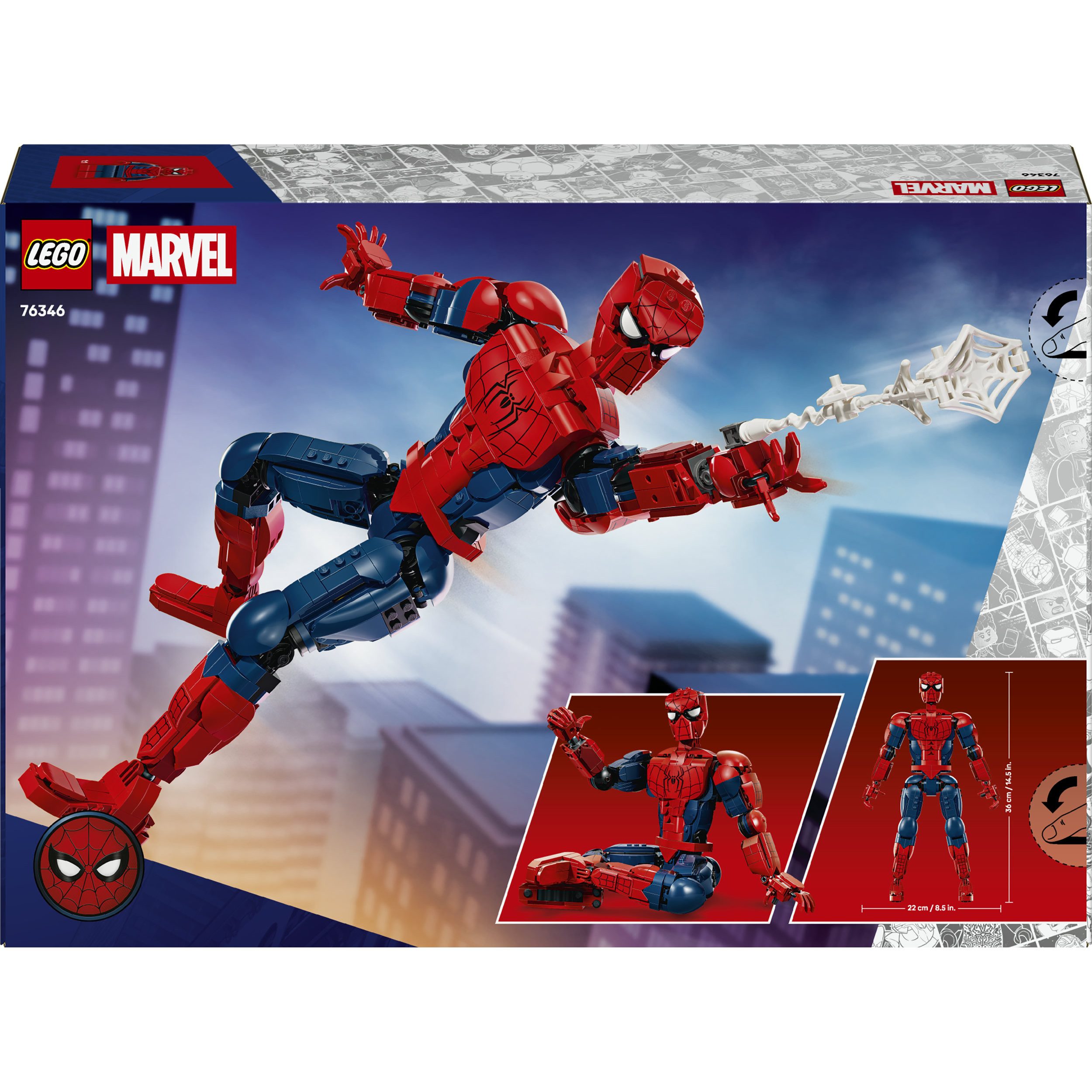 LEGO® Spider-Man-Figur (76346), LEGO Super Heroes Konstruktionsspielsteine, (813 St), Made in Europe