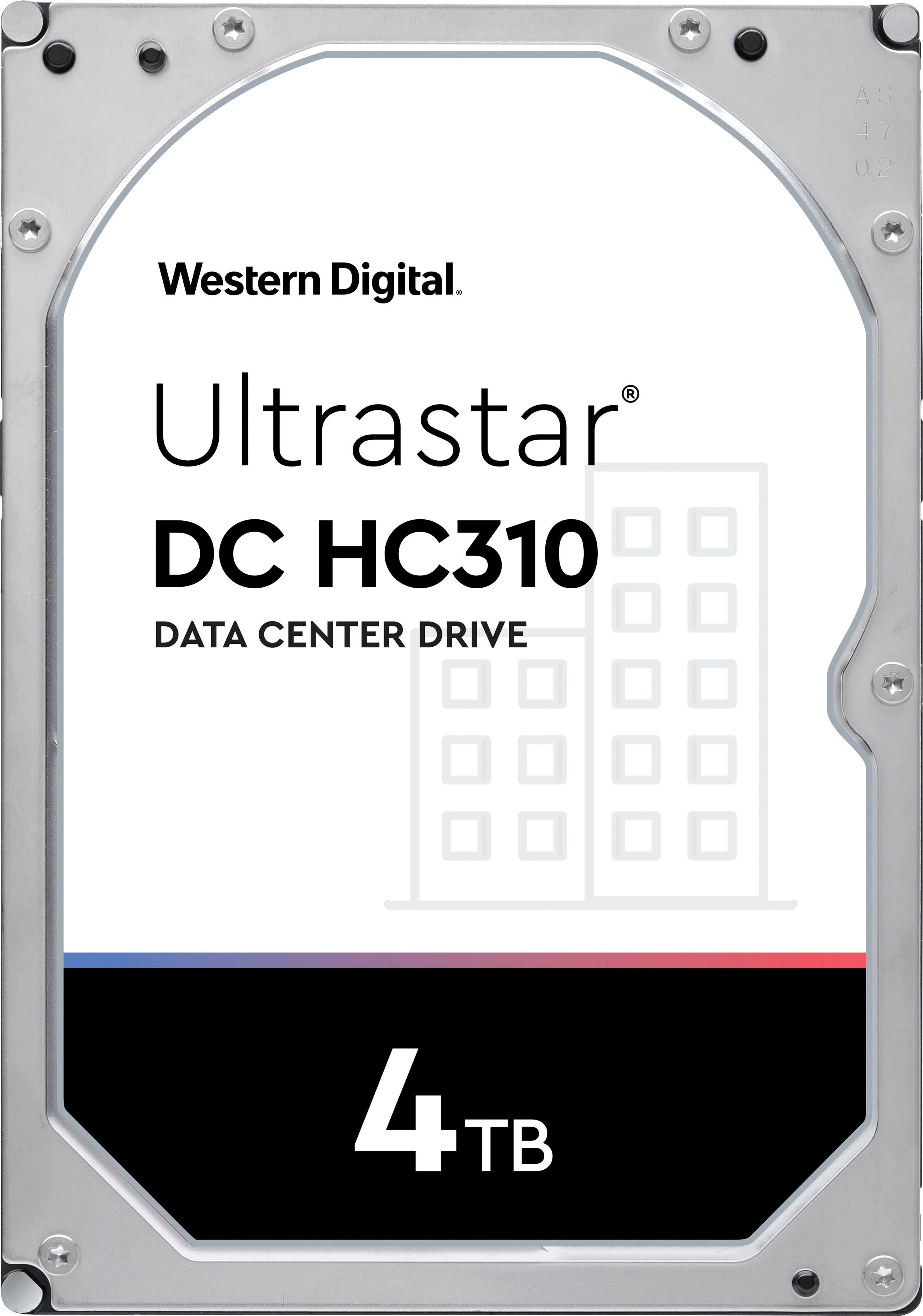 Western Digital Ultrastar DC HC310 4TB SAS HDD-Festplatte (4 TB) 3,5", Bulk