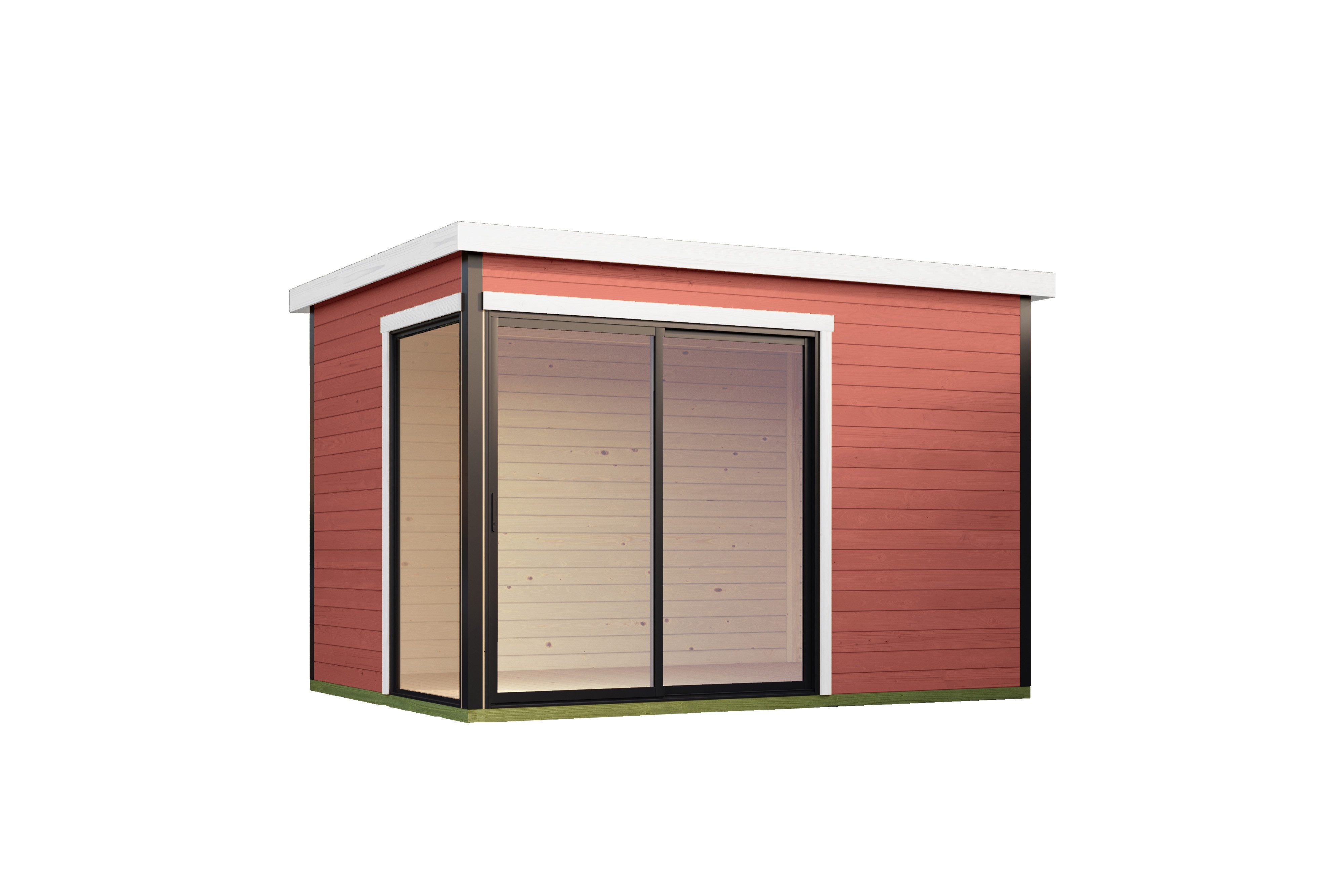 Nordic Holz Gartenhaus AUSTIN 2, BxT: 379,6x259,6 cm
