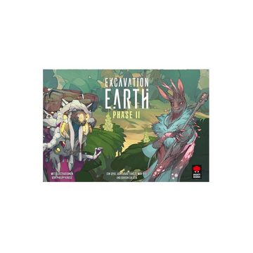 Mighty Boards Spiel, Familienspiel MIBD0003 - Phase II: Excavation Earth, 1-4 Spieler, ab..., Strategiespiel