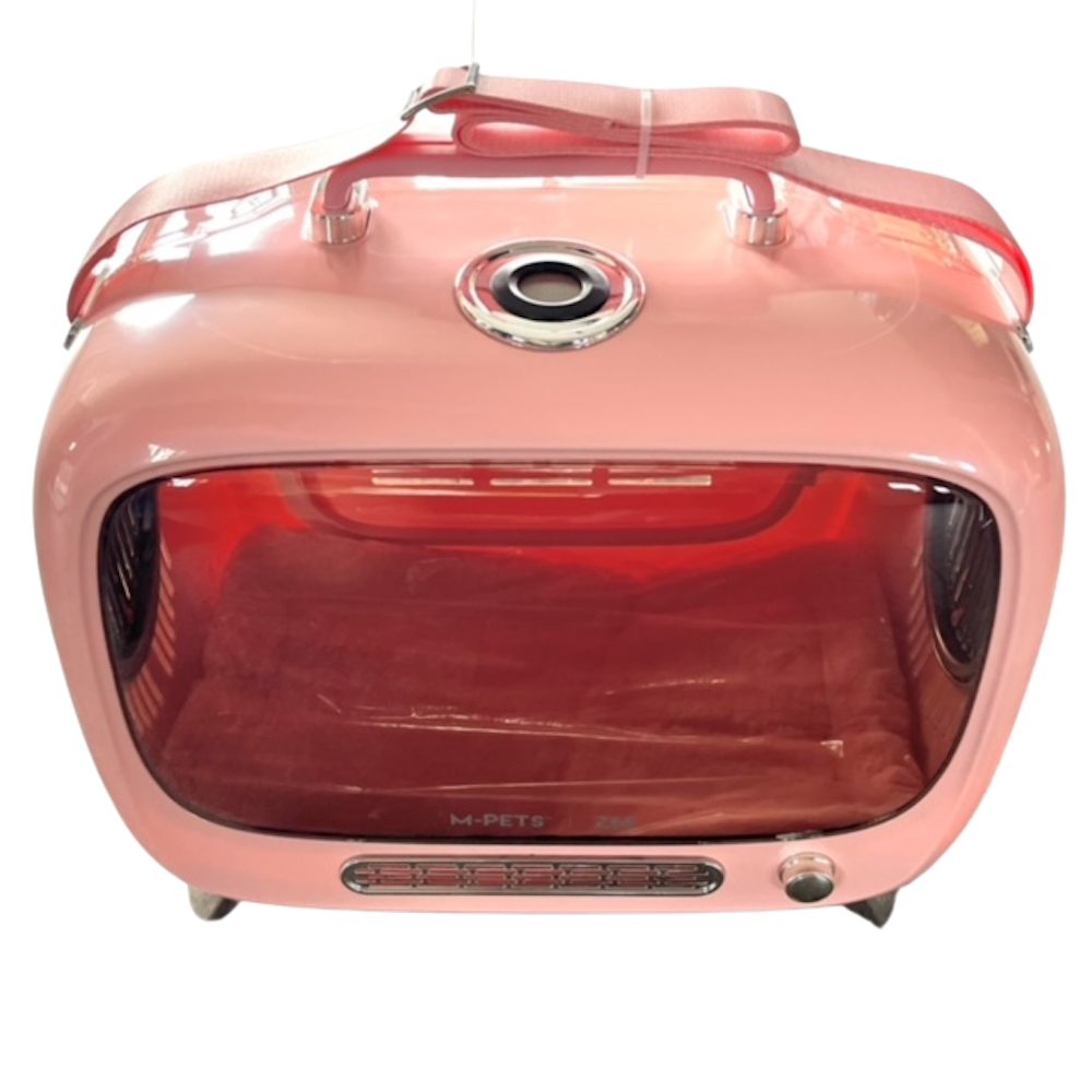 M-Pets Tierreisebox bis 9,00 kg, Transportbox für Hund, Katze & Kleintier RETRO-BOX 45x41x28 cm