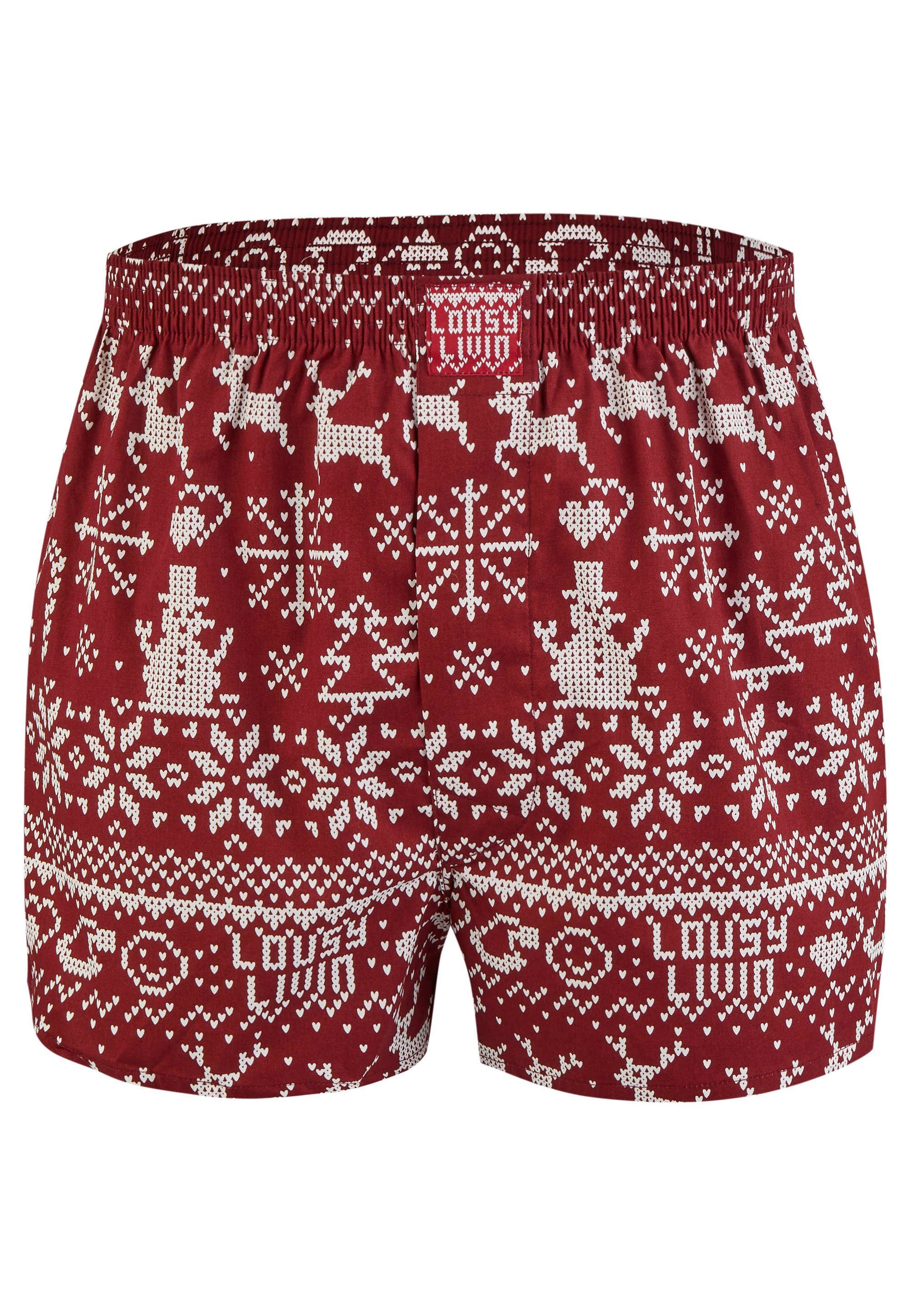 Lousy Livin Boxershorts 2Pack Scandi Boxershorts mit buntem Design