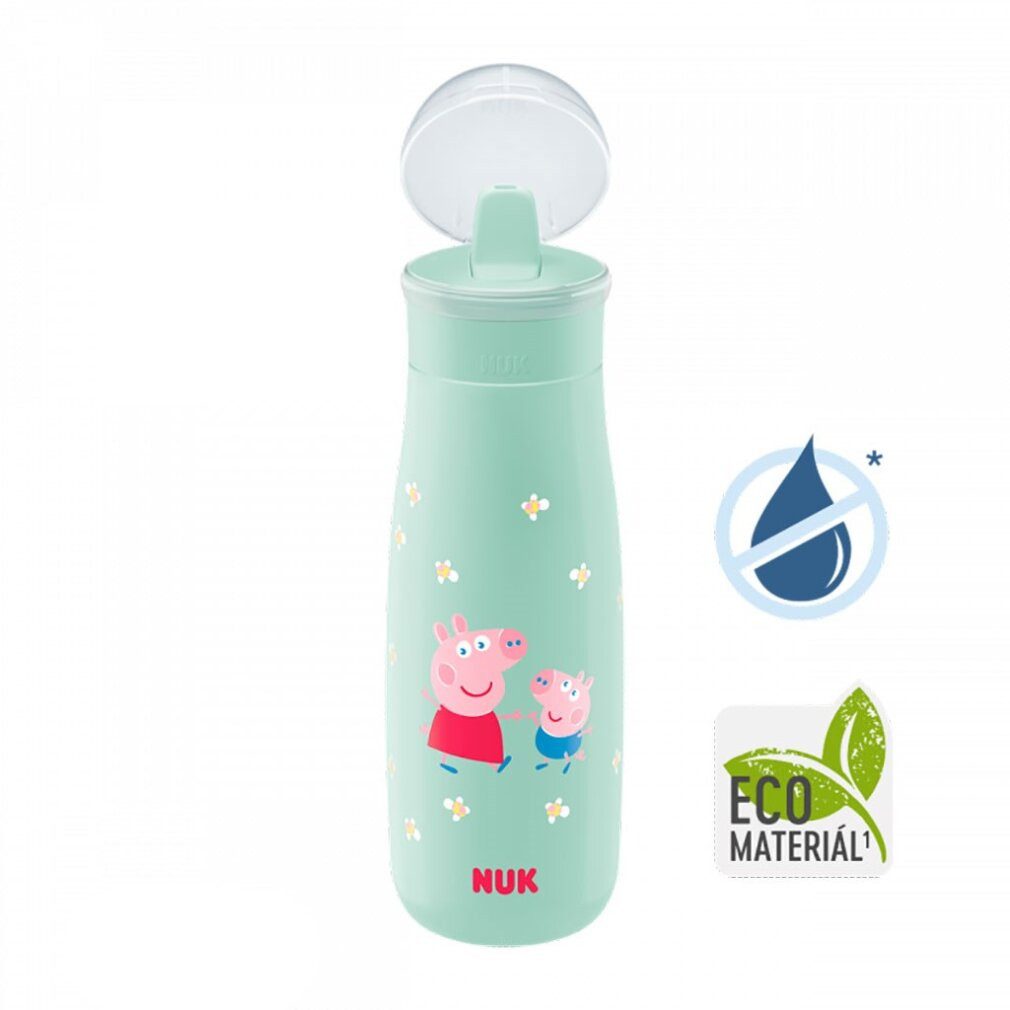 Trinkflasche Mini-Me Trinkflaschen Peppa Pig 450ml, grün