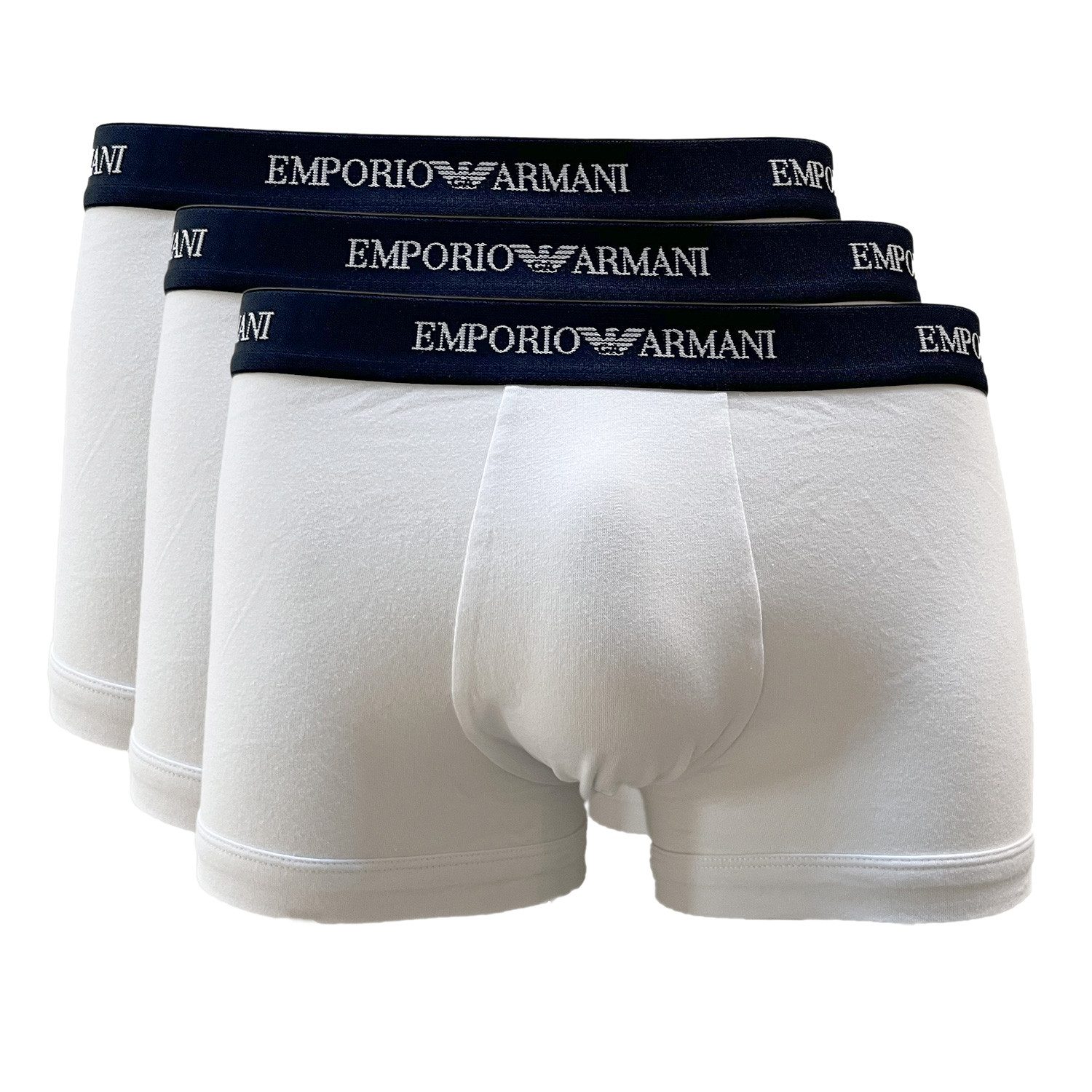 Emporio Armani Trunk CC717 (Vorteilspack, 3-St., 3er Pack, 6er-Pack) Herren Unterhose Boxershorts kurzes Bein Underwear