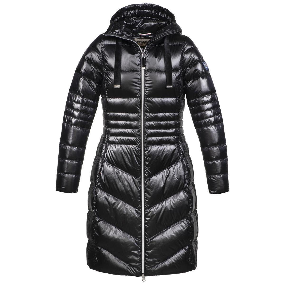 Dolomite Laufjacke Dolomite Parka Damen Corvara Satin schwarz