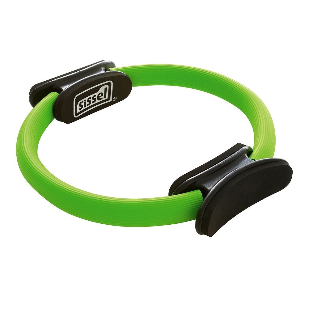 SISSEL Pilates-Ring Pilates-Ring Circle, Gummiummantelter Fiberglasring mit Kunststoffgriffen