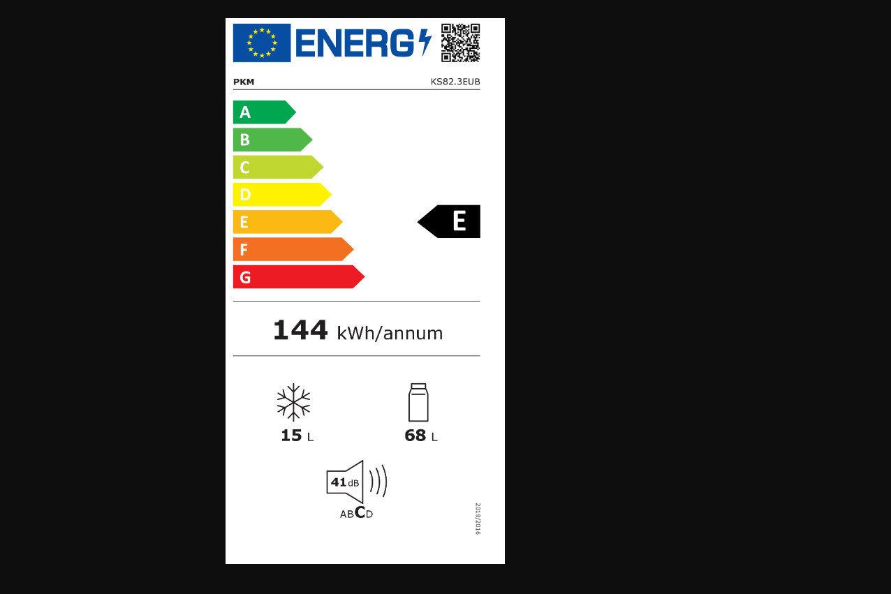 Energieeffizienzklasse: 