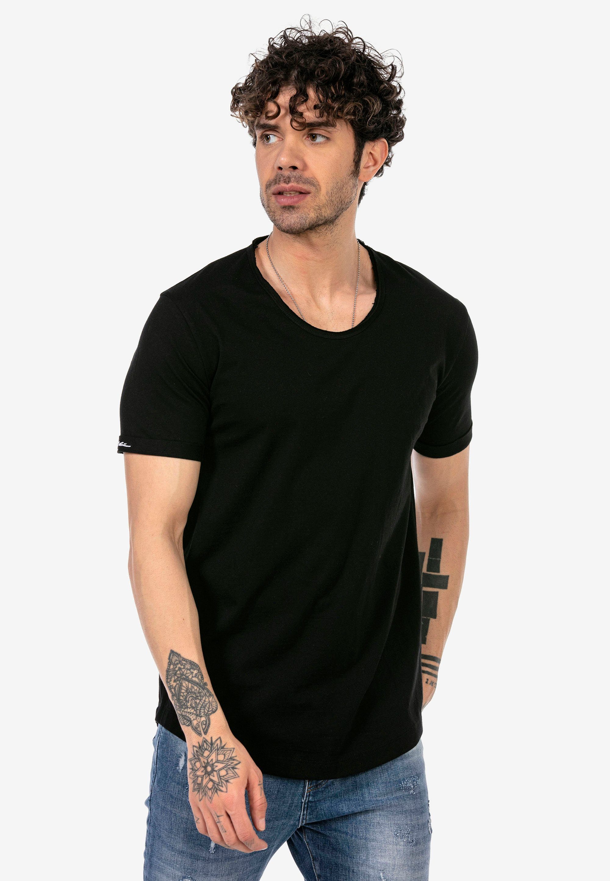 RedBridge T-Shirt Las Cruces mit Tragekomfort tollem schwarz