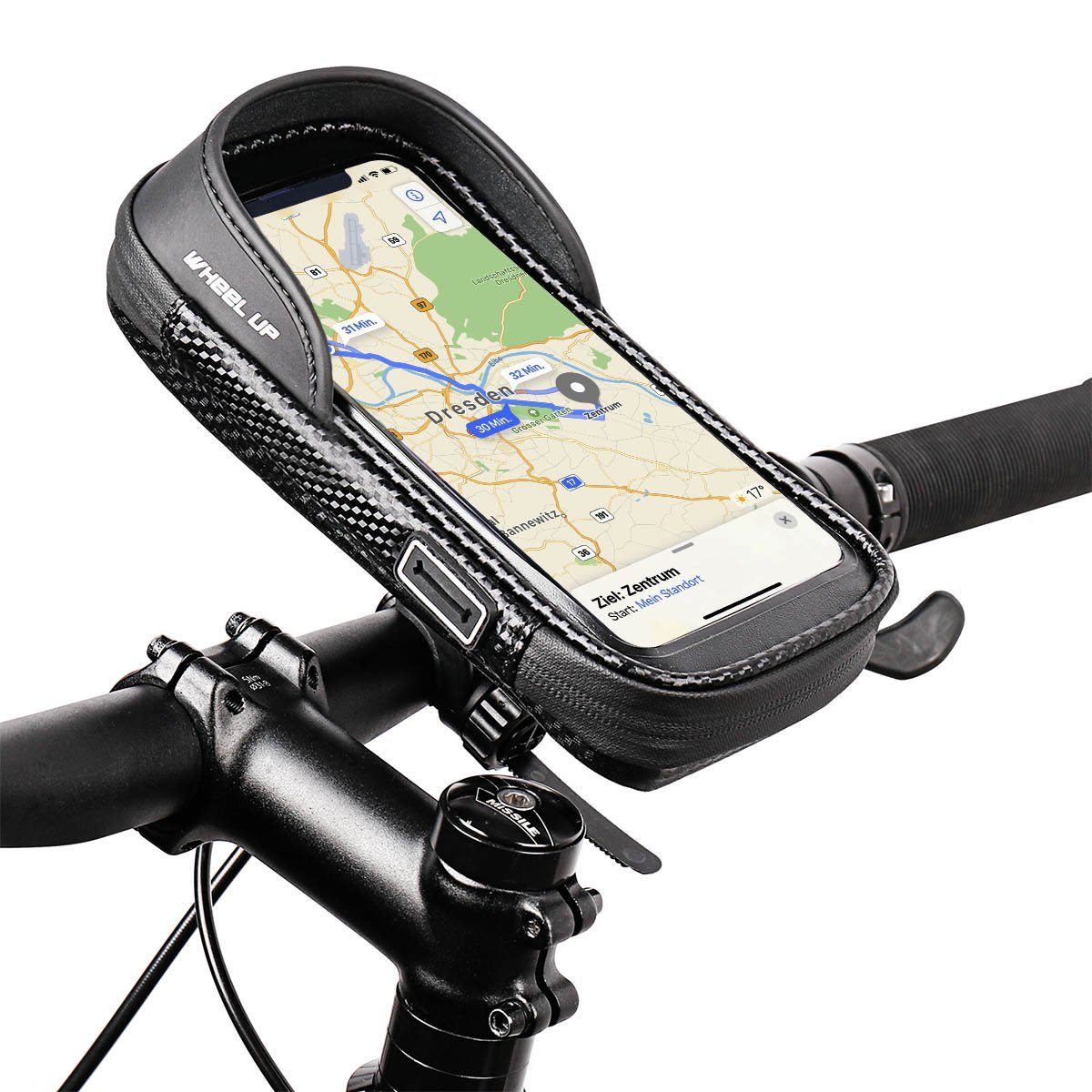 Fahrrad Bike Smartphone-/Handy-Halterung für Lenkstange