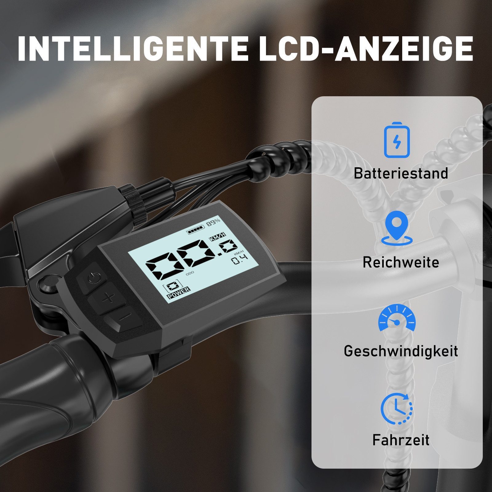 HITWAY E-Bike 16 inch Electric Bicycle Folding Bike for Women and Men with 36V 7.8Ah Battery, Rear Motor, 280.8 Wh