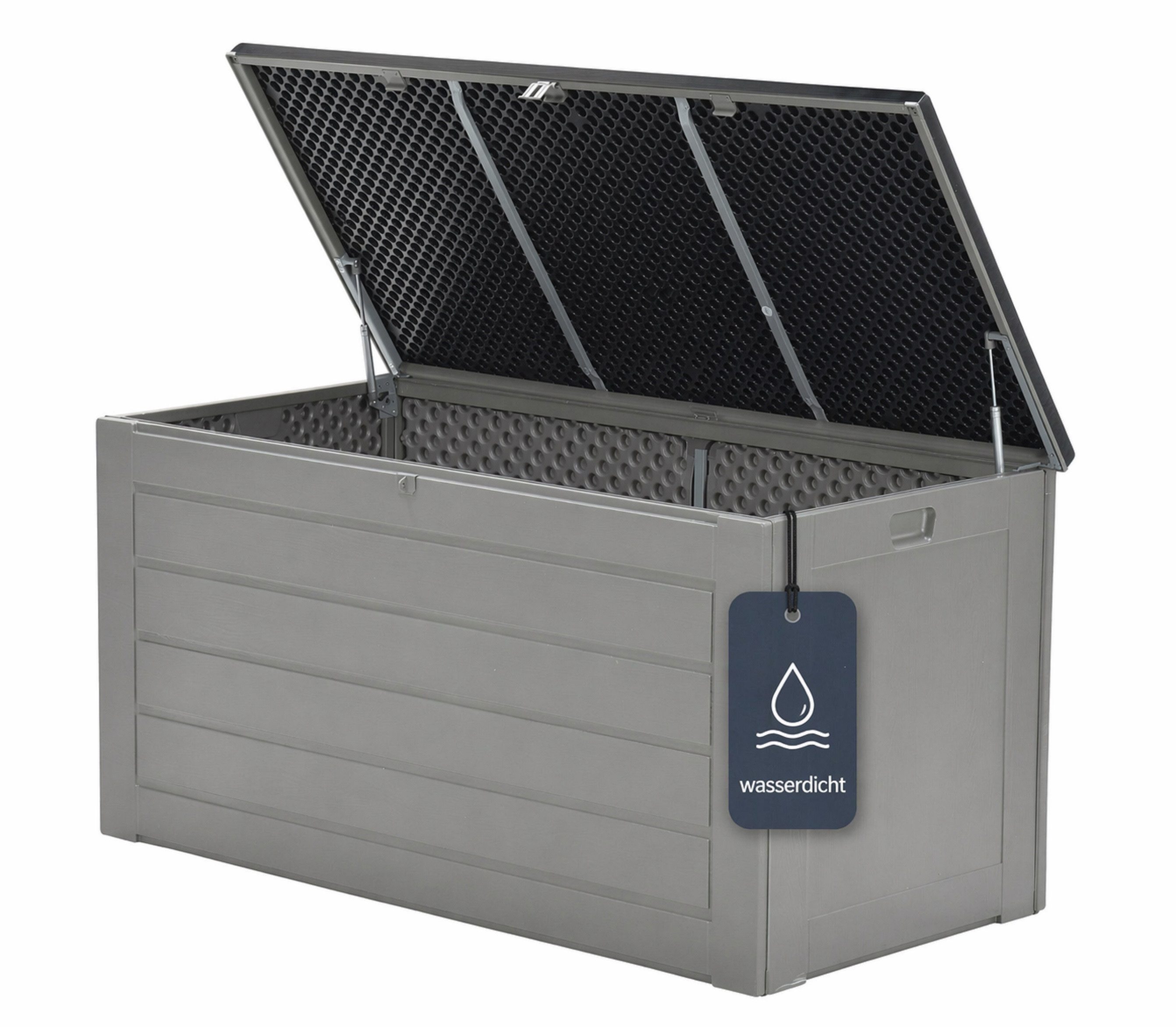 Garden Impressions Auflagenbox Primo Kissenbox Gartenbox Aufbewahrungsbox Garten (Set, Box inkl. Deckel), wasserdicht / abschließbar / wetterfest