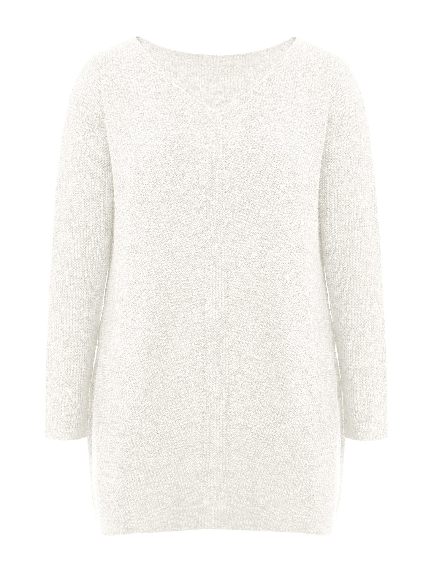 Imily Bela Strickkleid Damen Lässige Tunika-Pullover Mit weichem Strickmust günstig online kaufen