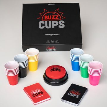 BeerBaller Spielesammlung, Buzz Cups - Das Partyspiel mit Buzz! DIE SPIELNEUHEIT 2023