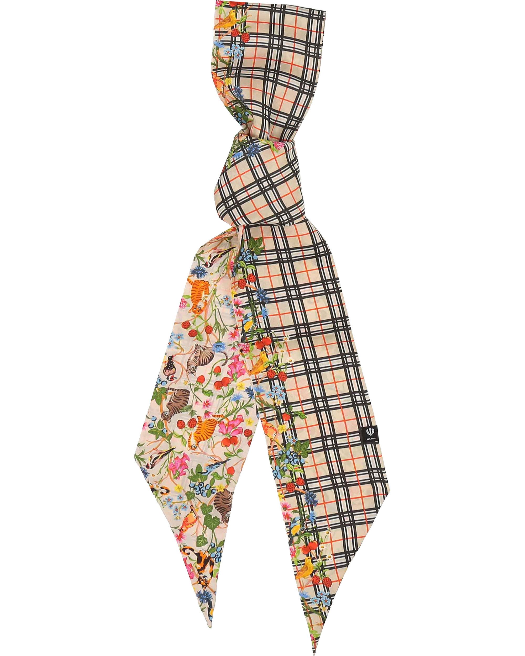 Fraas Modeschal Twilly aus Seide mit FRAAS Plaid Karo und Tier-Print, (keine)