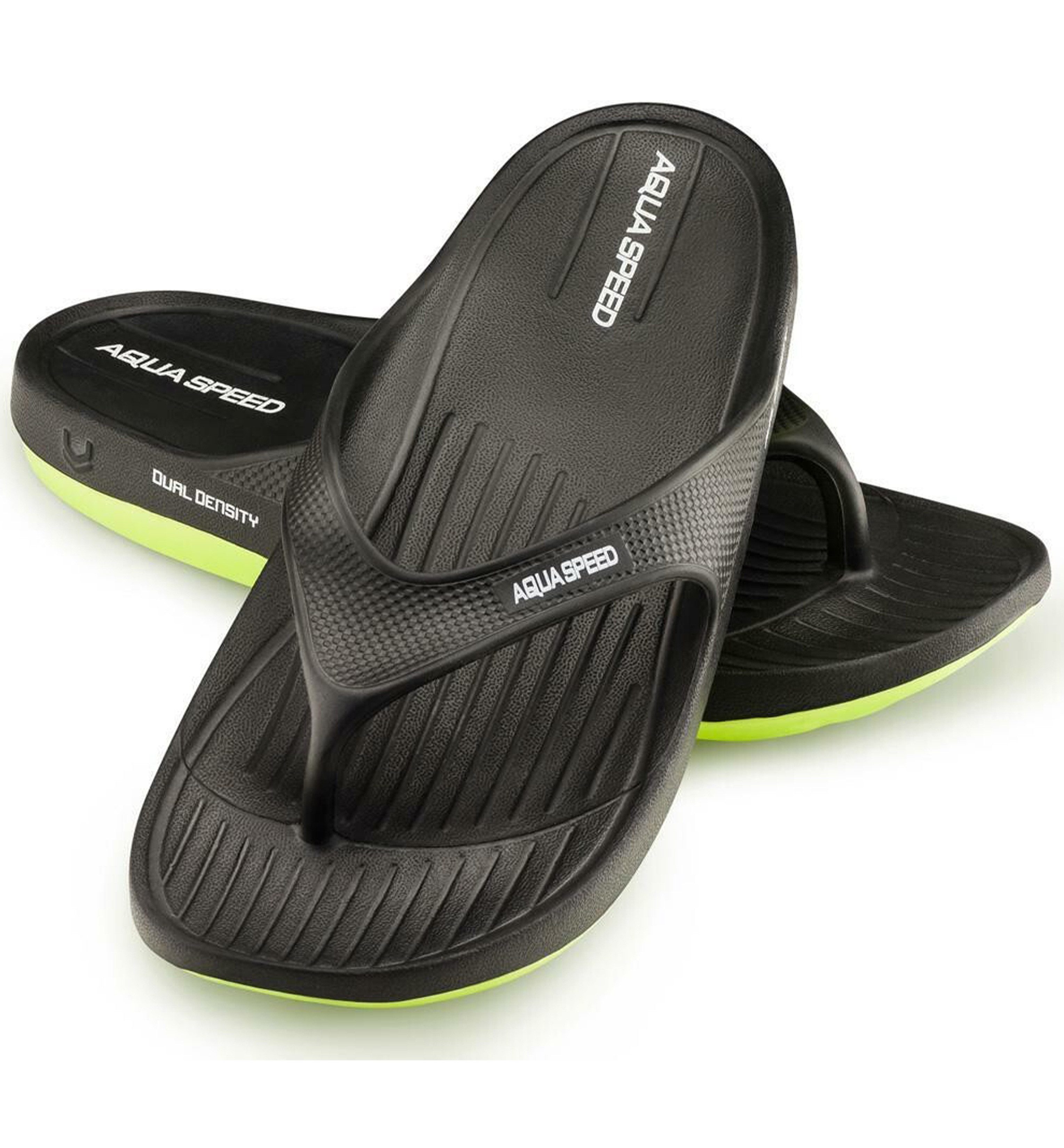 Aqua Speed Alcano Damen und Herren Zehentrenner Badesandalen Gr.36-45 Badezehentrenner