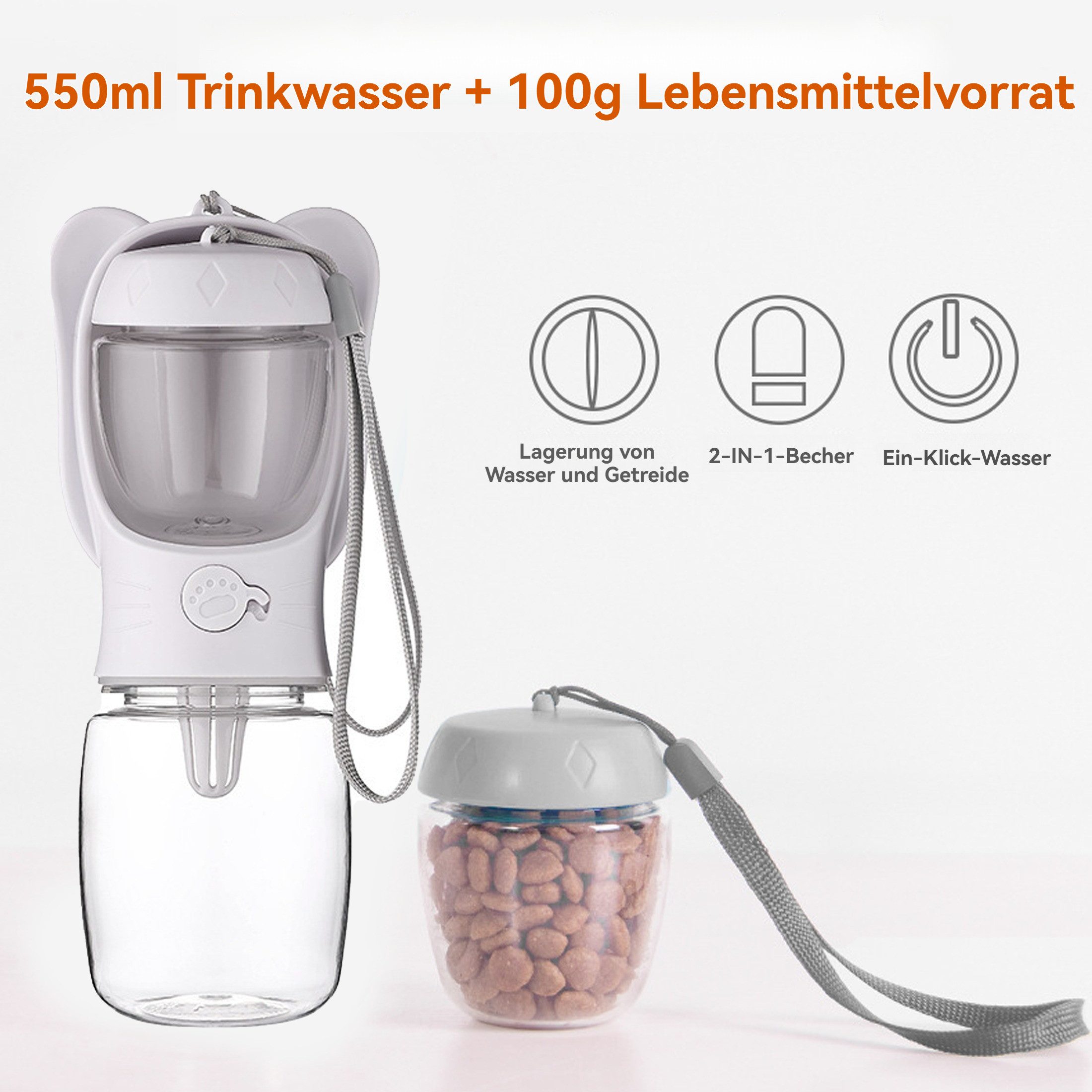 YINDN Reisenapf Outdoor Haustier-Wasser- und Futterschale, günstig online kaufen