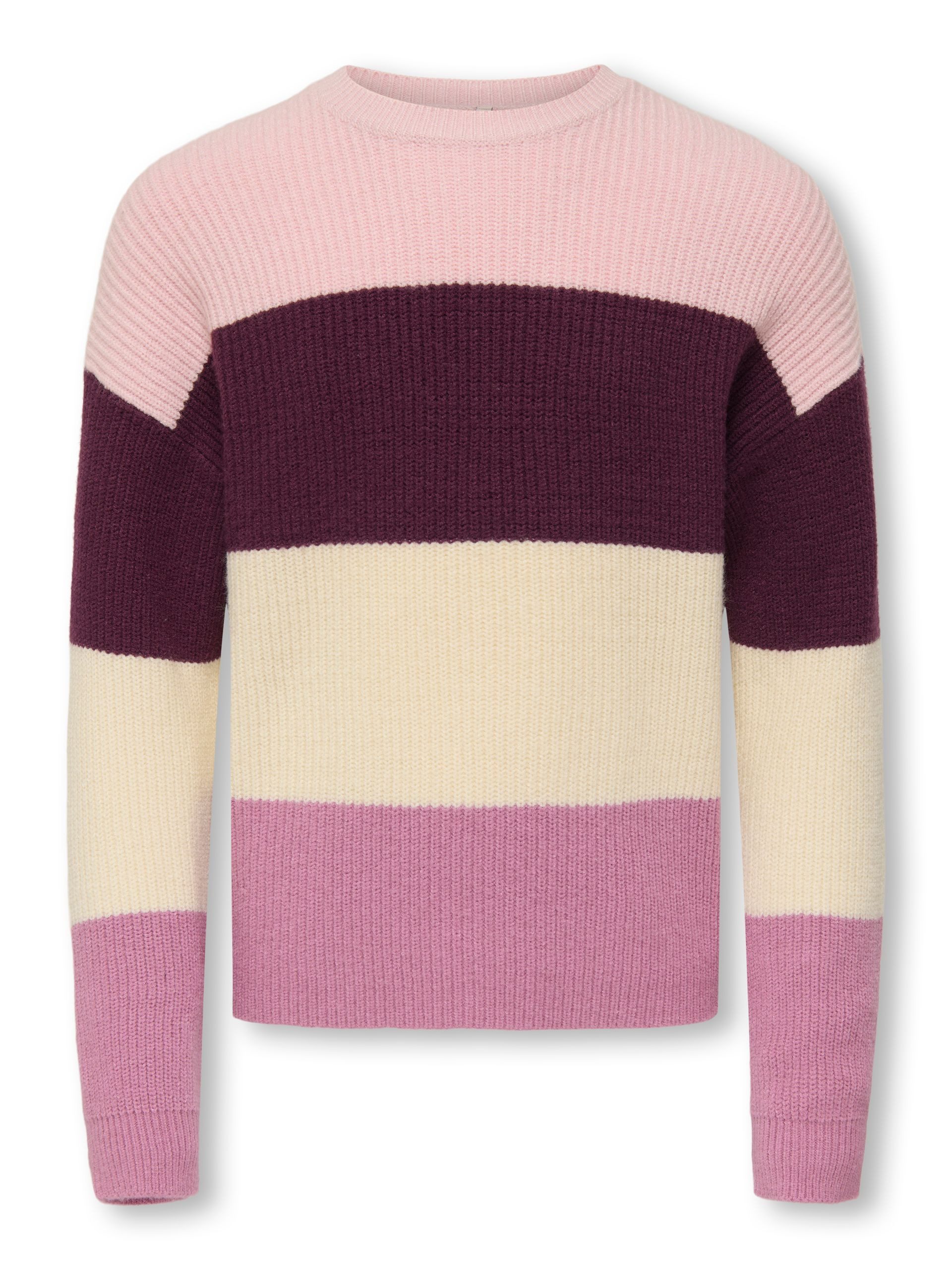 Mauve Wine Stripes:Chalk Pink/Birch/Mauve Orchid