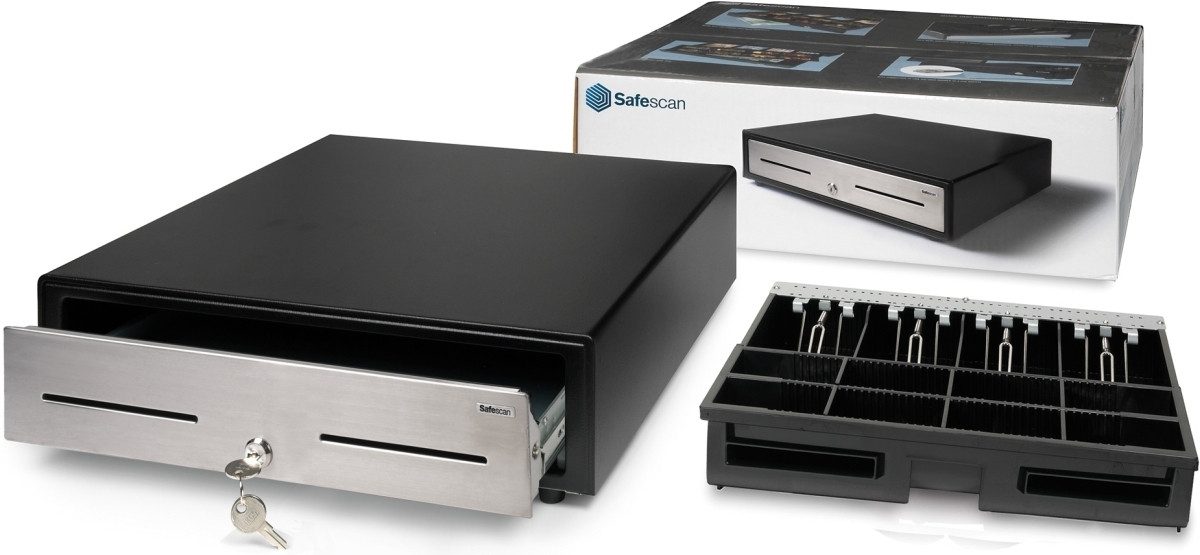 SAFESCAN Geldkassette Kassenlade HD-4646S schwarz/grau