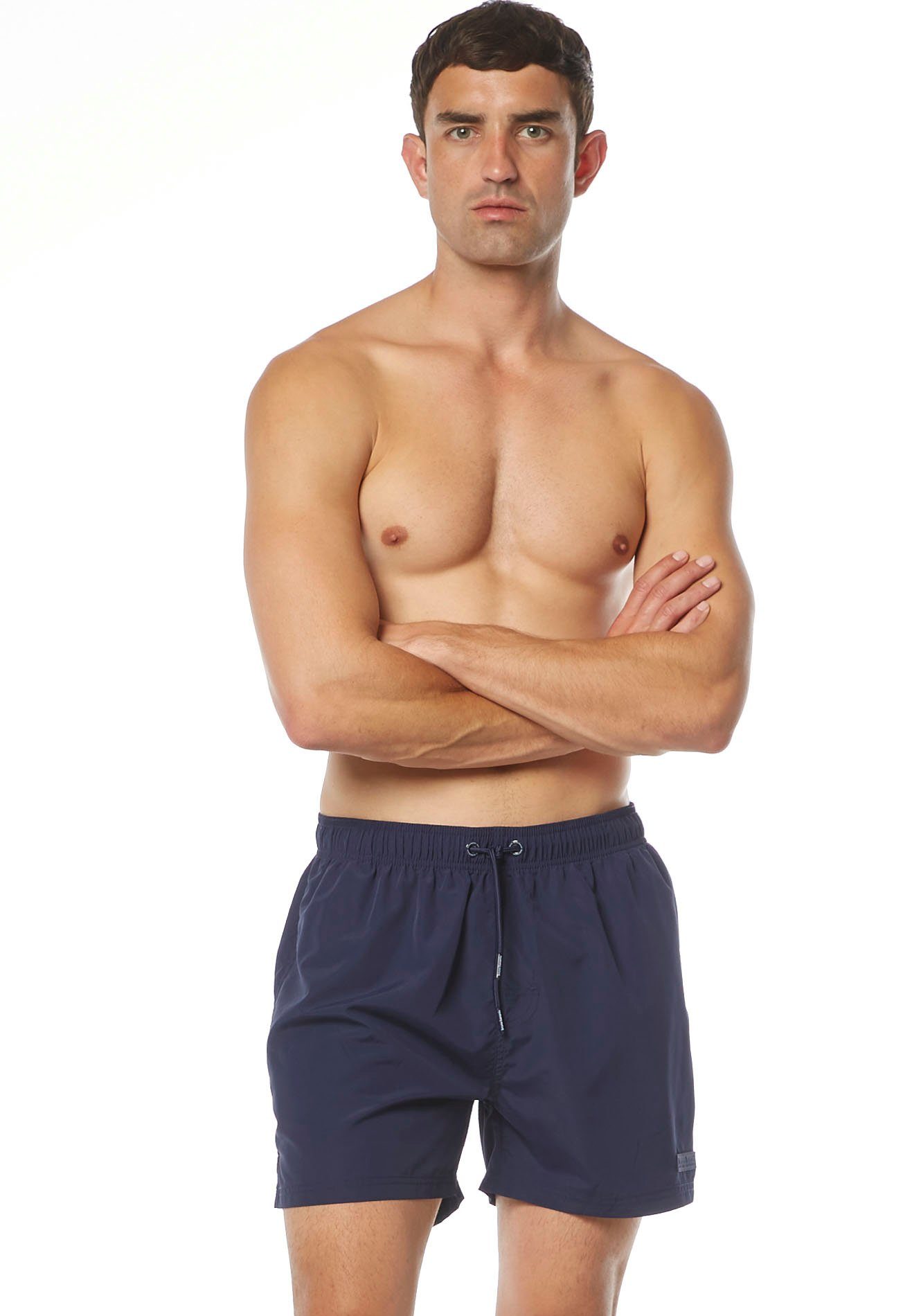 Bruno Banani Badeshorts Boxer Wave Line günstig online kaufen