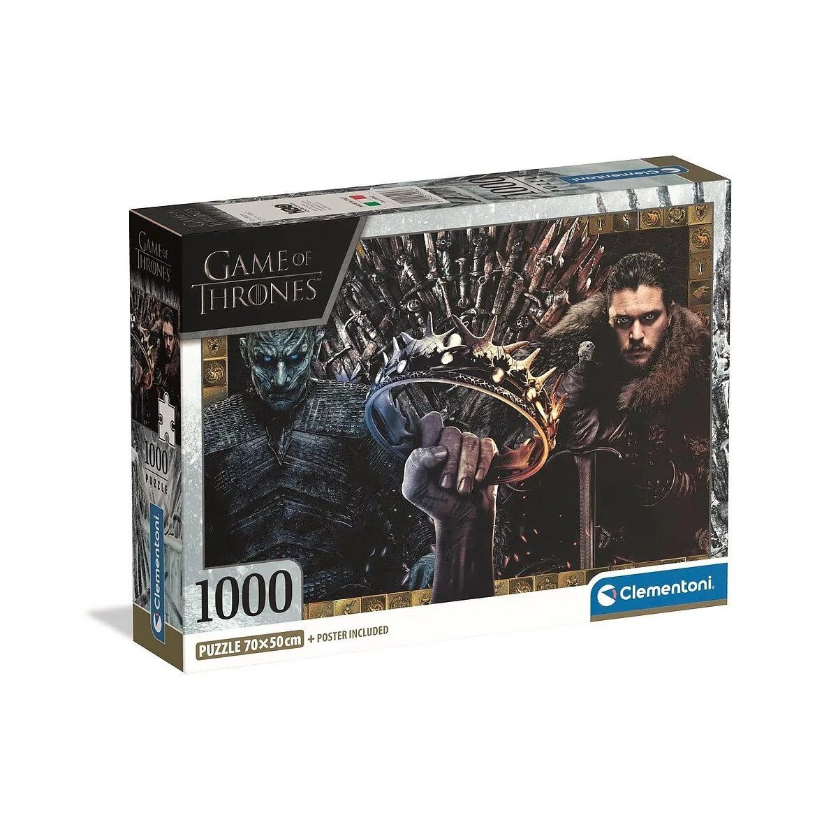 Game of Thrones Lernspielzeug Game of Thrones Ice and Fire 1000-teiliges kompakte Puzzle
