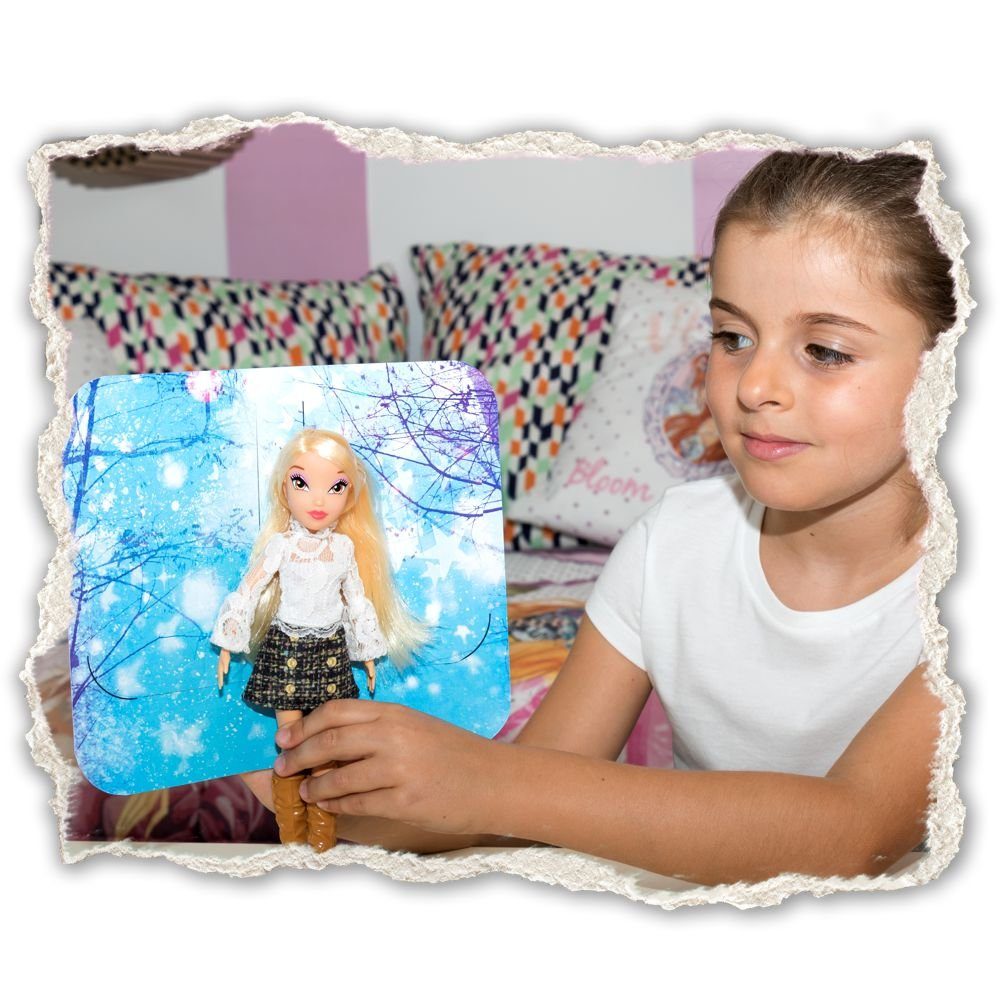 Winx Club Anziehpuppe Stella Magic Reveal Puppe Winx Club Mit austauschbaren Flügeln – Bild 5 von 5