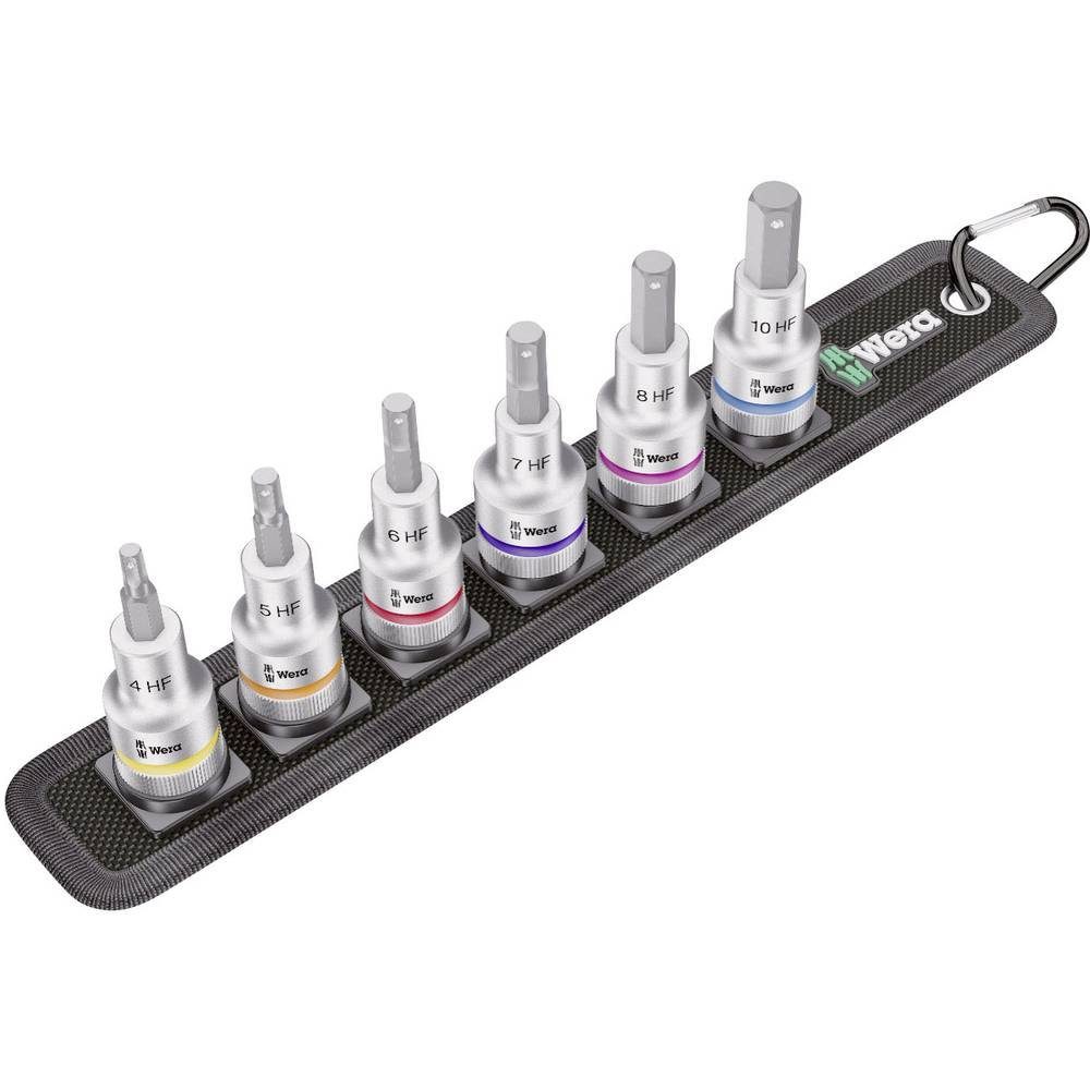Steckschlüssel Bitnuss-Satz Innensechskant 1/2″ (12.5 mm) 7tlg