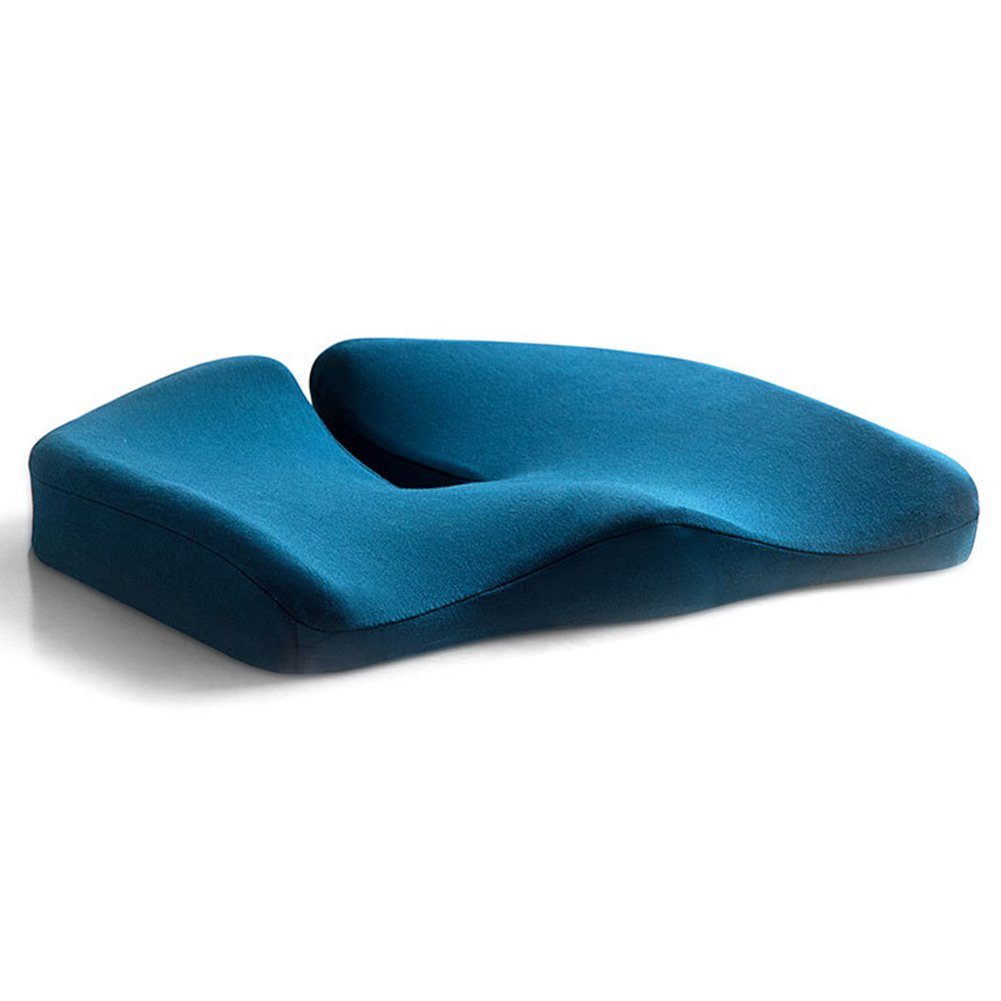 Blusmart Sitzkissen Hautfreundliches Kissenpolster, Ergonomisches Bequemes, blue