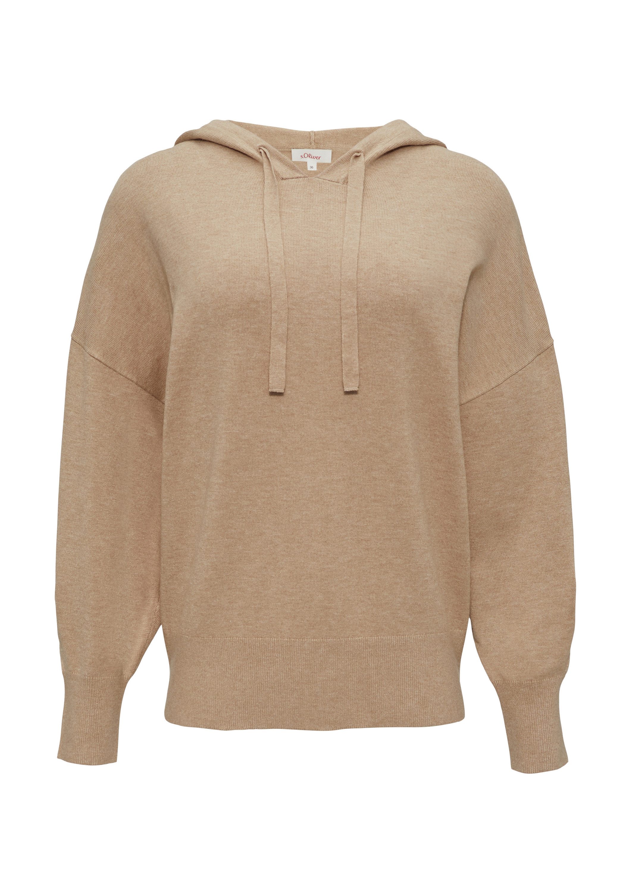 s.Oliver Longpullover Strickpullover Oversized Strickpullover aus günstig online kaufen