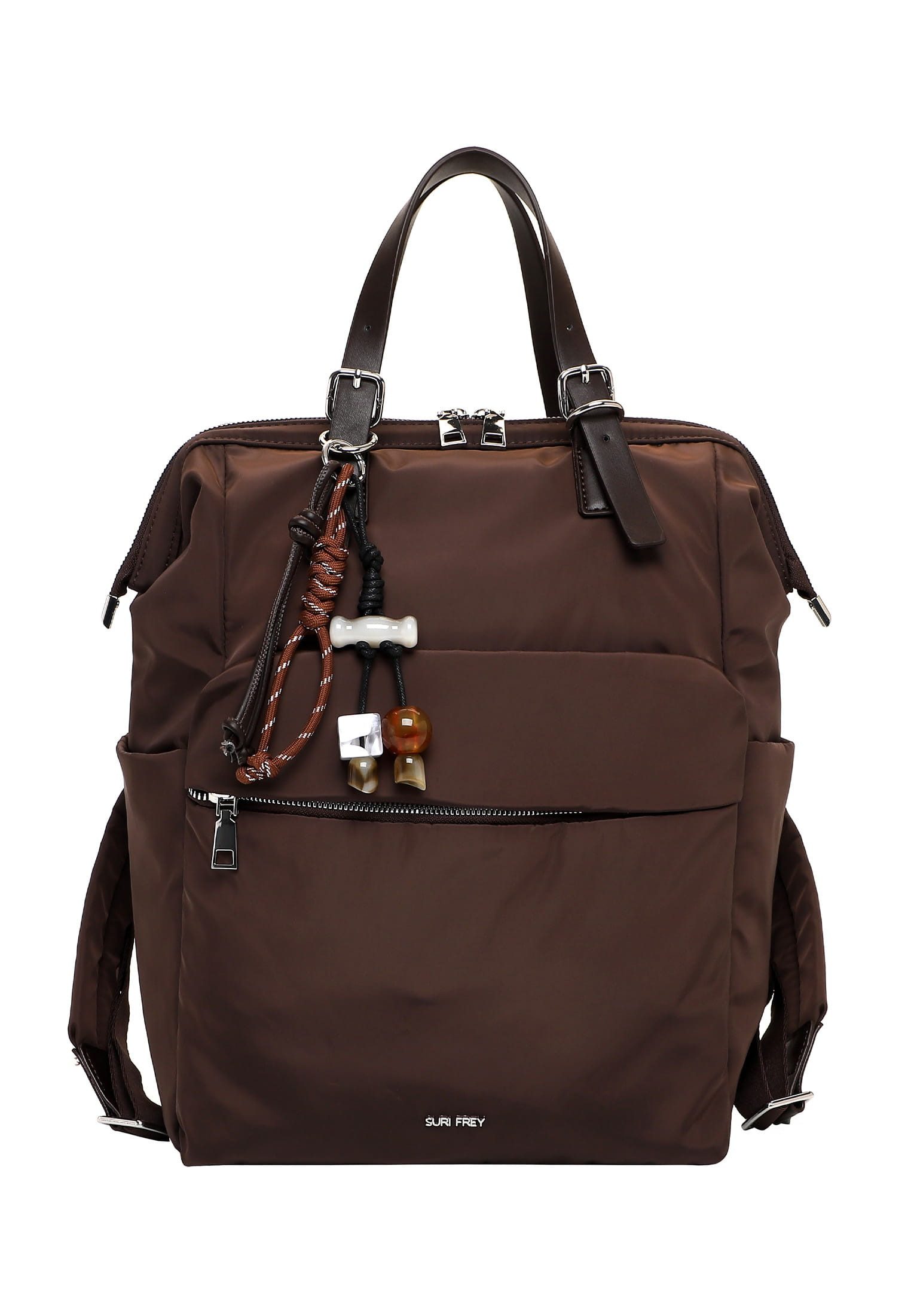 SURI FREY Cityrucksack SFY Sandey, Logo Patch